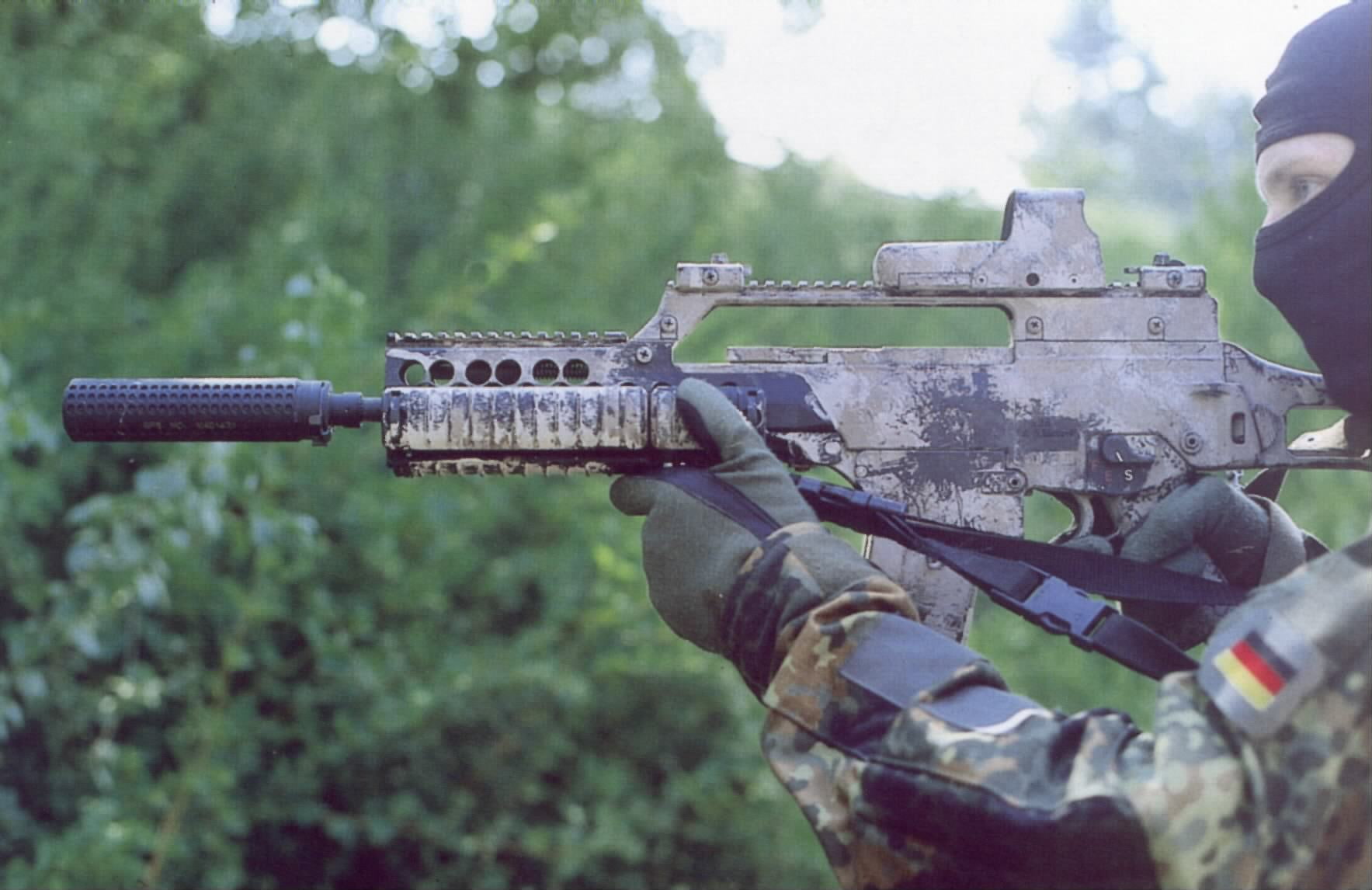 gun, military, 720P, soldier, weapon, koch, heckler, g36, rifle, HD Wallpaper