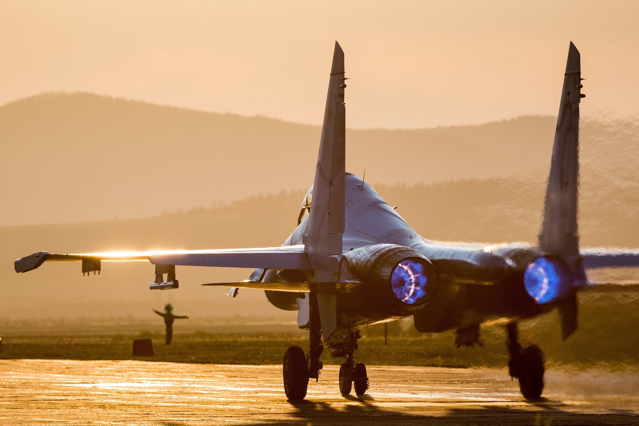 warplanes, Sukhoi Su-27, 1080P, HD Wallpaper