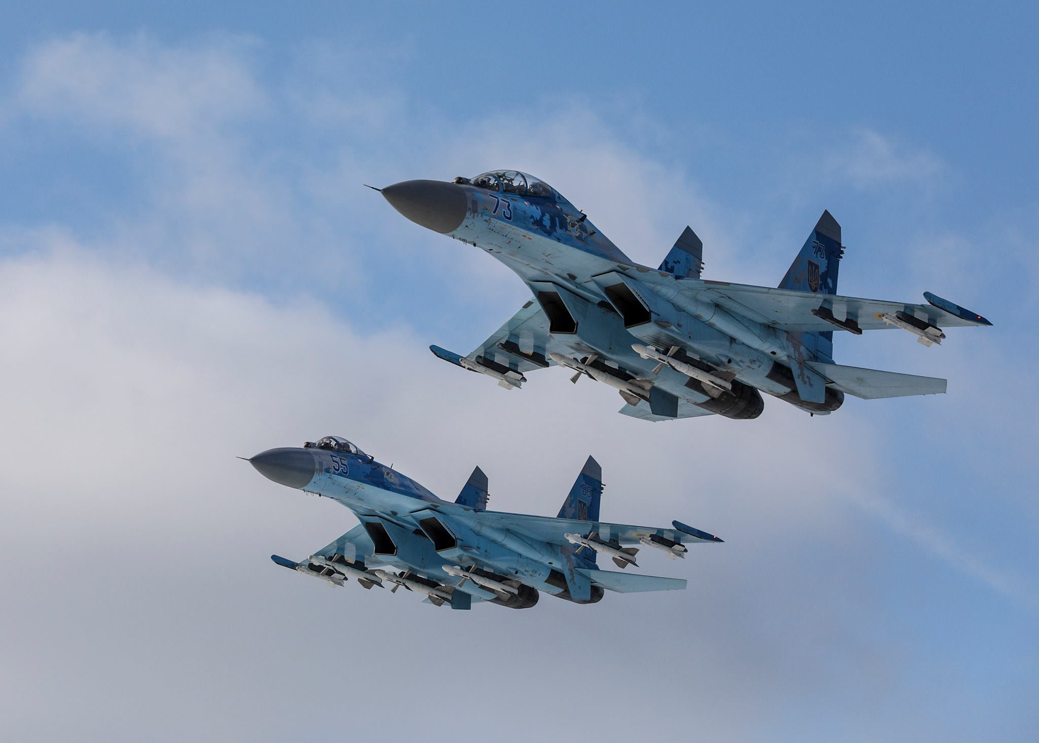 Ukrainian Air Force, Jet Fighter, Sukhoi Su-27, Jet Fighters, 1080P, HD Wallpaper