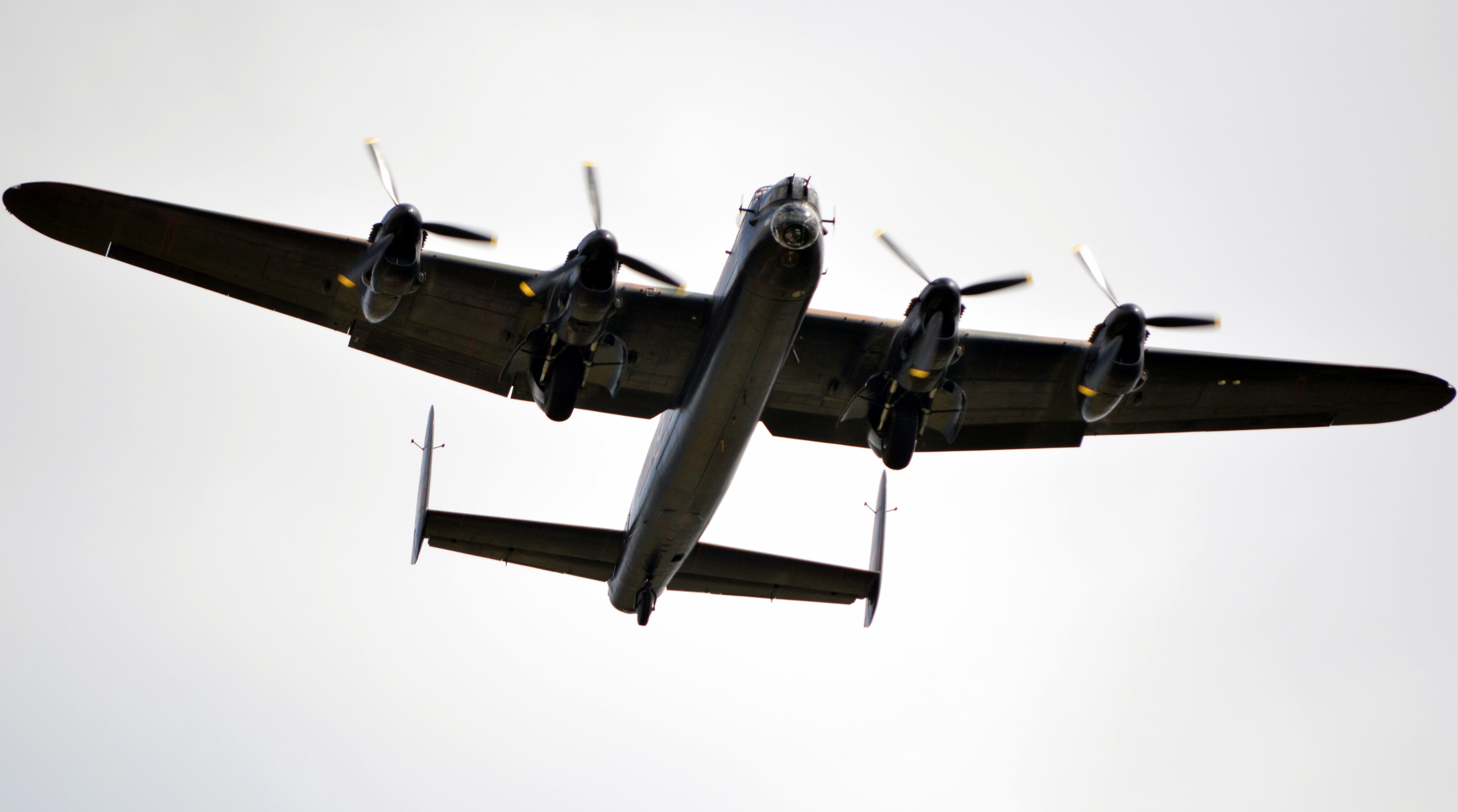 aggression, lancaster, plane, Army, aeroplane, low angle view, transportation, air force, Bomber, Flying, Memorial, sky, English, government, single object, HD Wallpaper