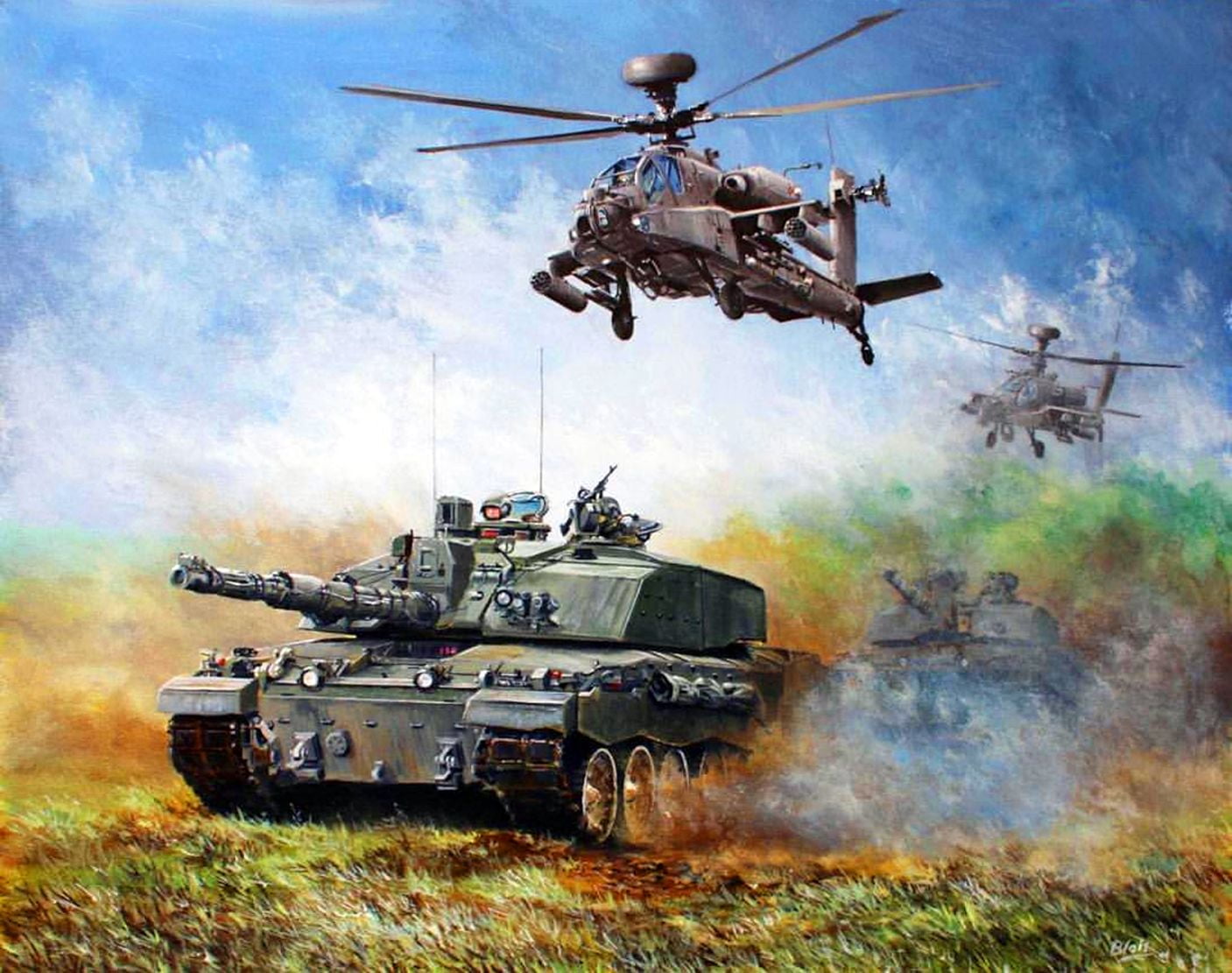 British Army, 720P, Operation Desert Storm, US Army, HD Wallpaper