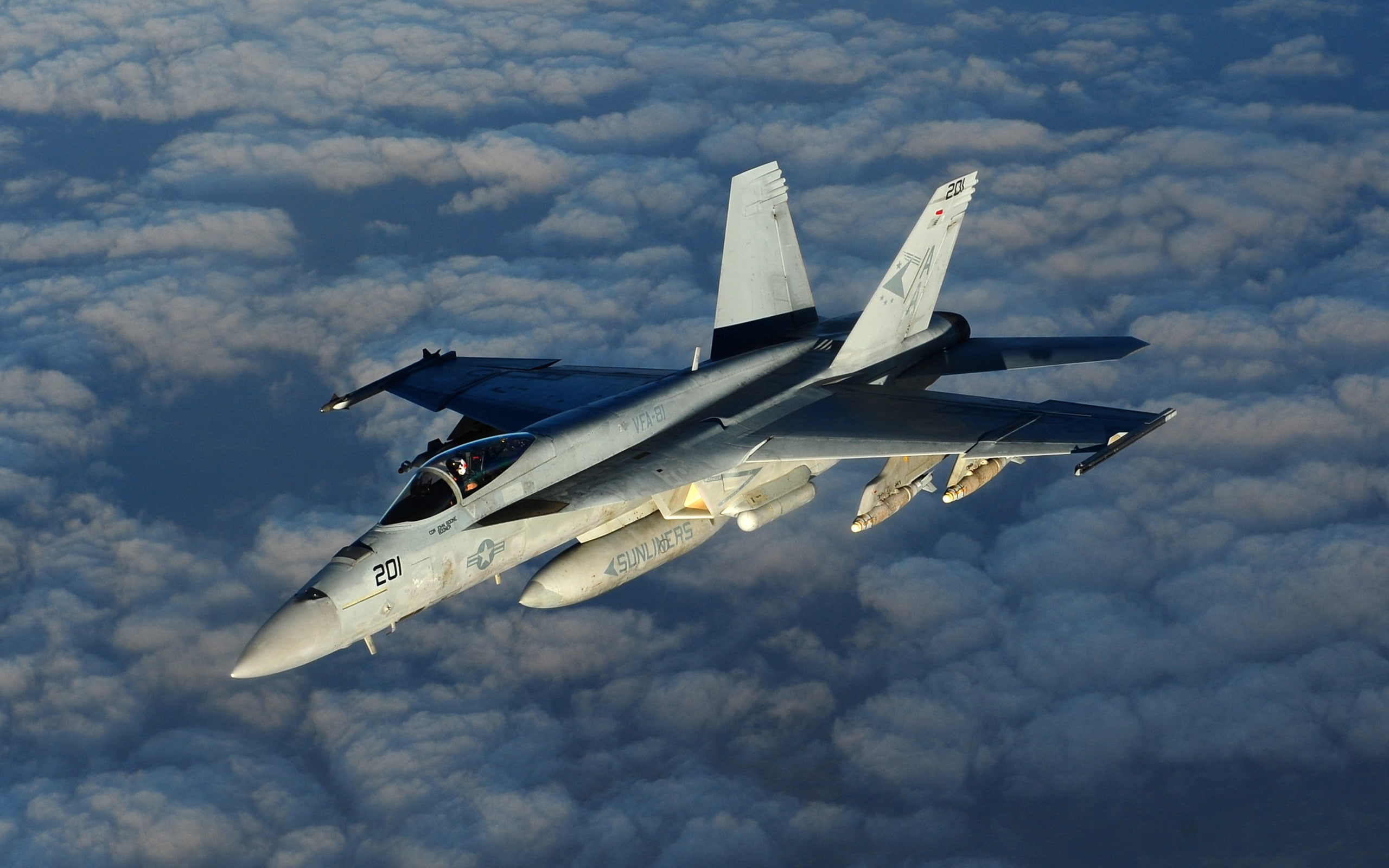 Jet Fighters, Boeing F/A-18E/F Super Hornet, 2K, HD Wallpaper