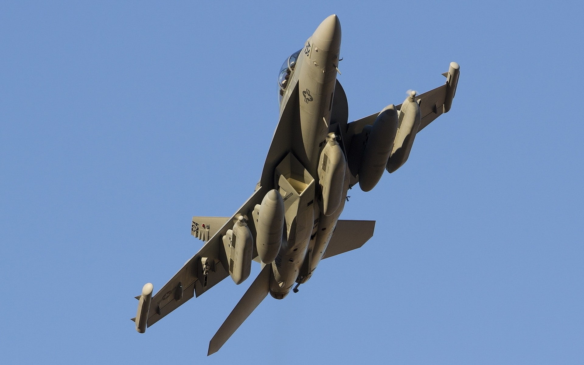 airshow, day, nature, blue, aircraft boeing f a 18e f super hornet growler boeing ea 18g growler, military, no people, outdoors, airplane, air vehicle, HD Wallpaper