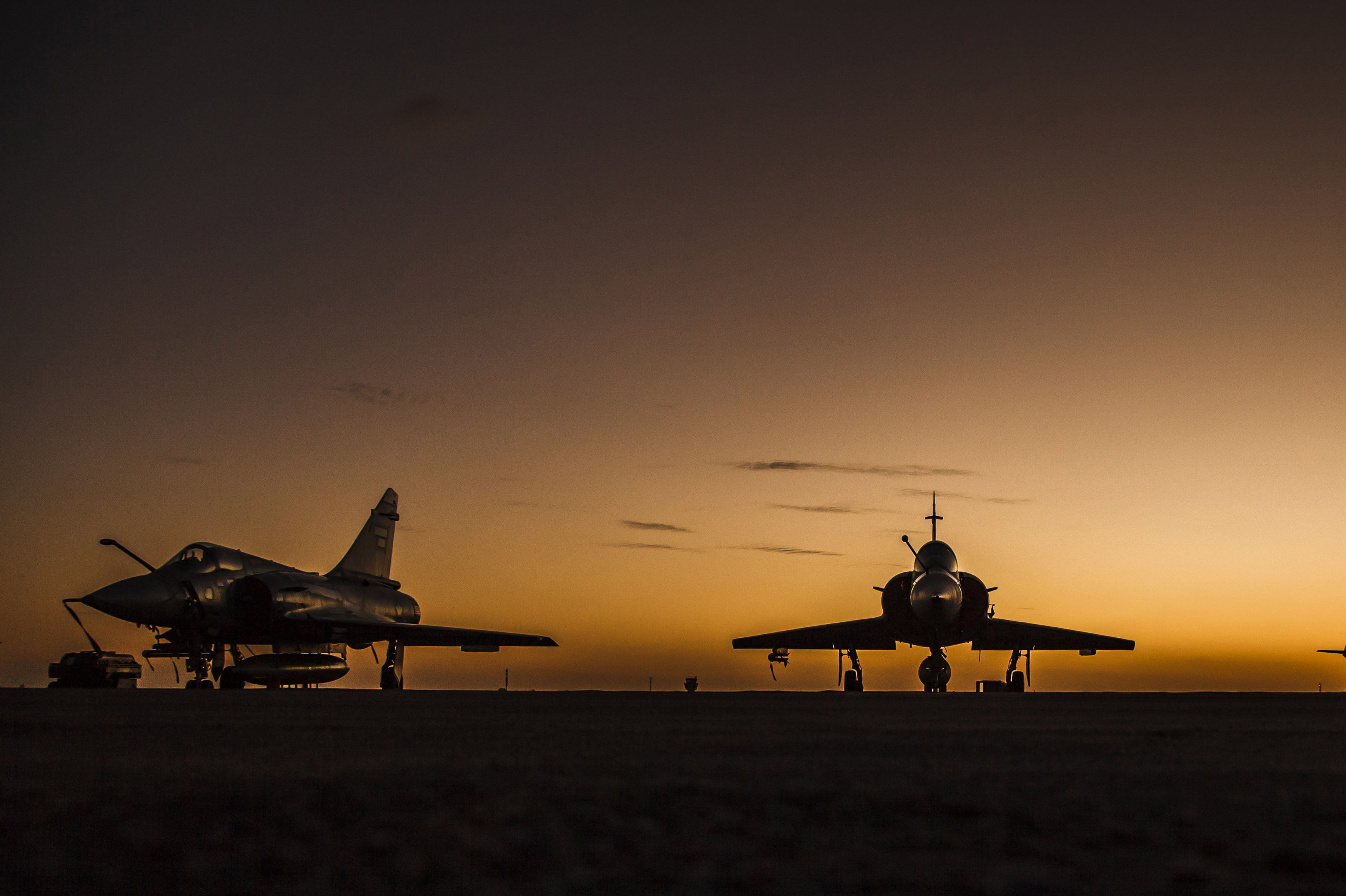 2K, Natal, FAB, twilight, Brazil, F-2000, The air force of Brazil, Air force of Brazil, silhouette, Mirage, Rio Grande do Norte, HD Wallpaper