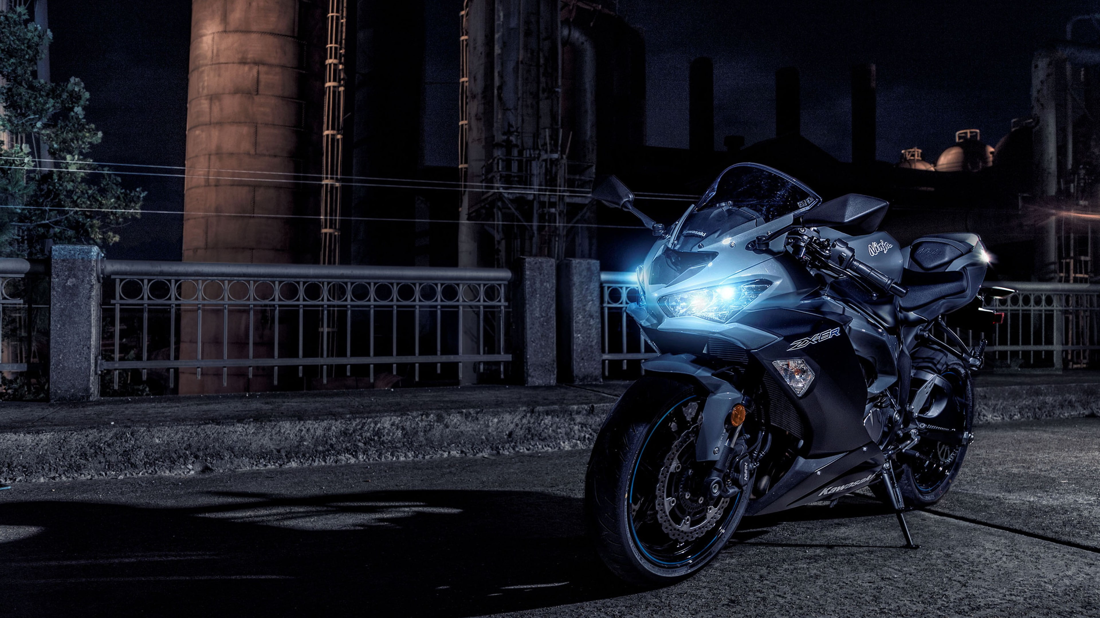 4K, 2019 Bikes, 4K, Kawasaki Ninja ZX-6R, HD Wallpaper