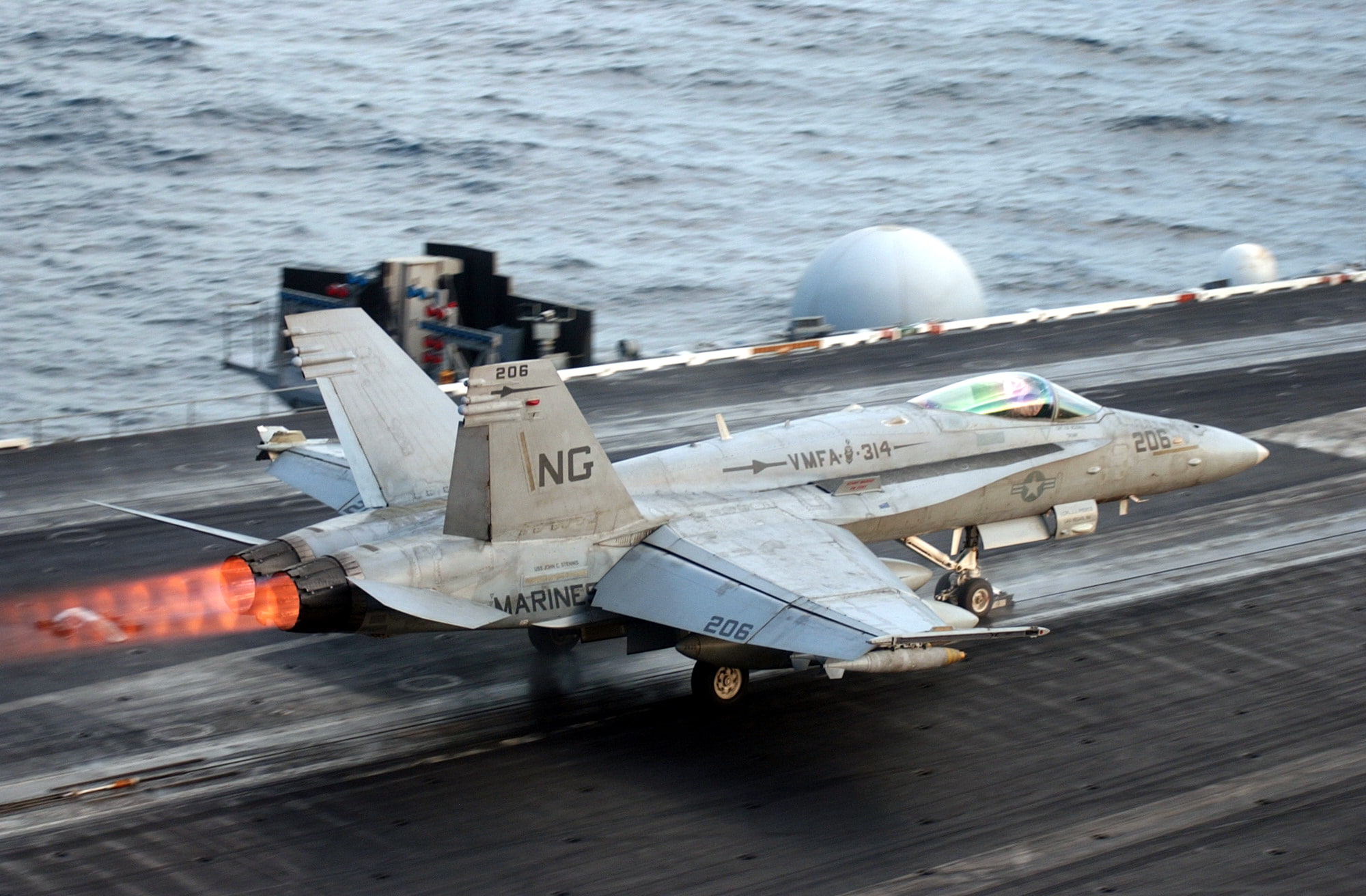 andquot;Hornetandquot;, FA-18 Decollage, 1080P, the rise, the aircraft carrier, HD Wallpaper