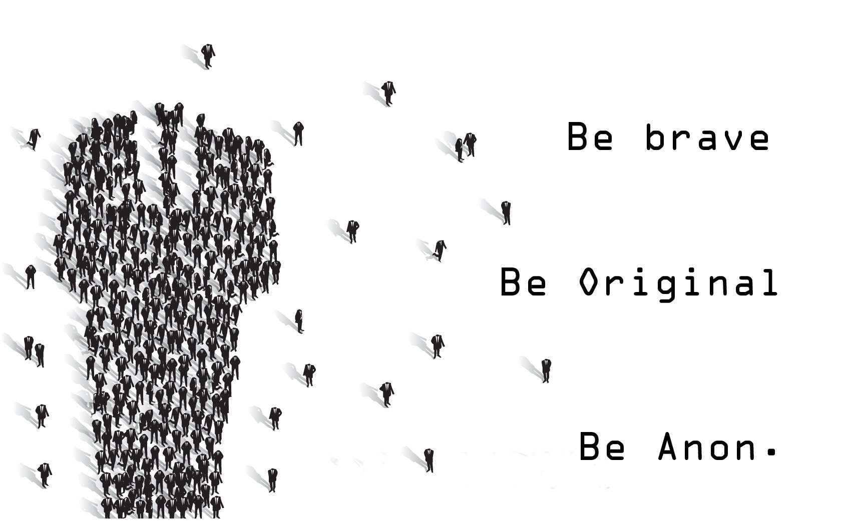 brave, Technology, anon, original, Anonymous, 720P, HD Wallpaper