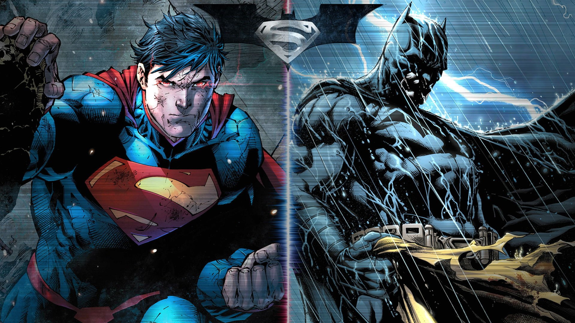 knight, 1080P, dc comics, batman, d c, action, superhero, adventure, dark, batman v superman, dawn, superman, justice, HD Wallpaper