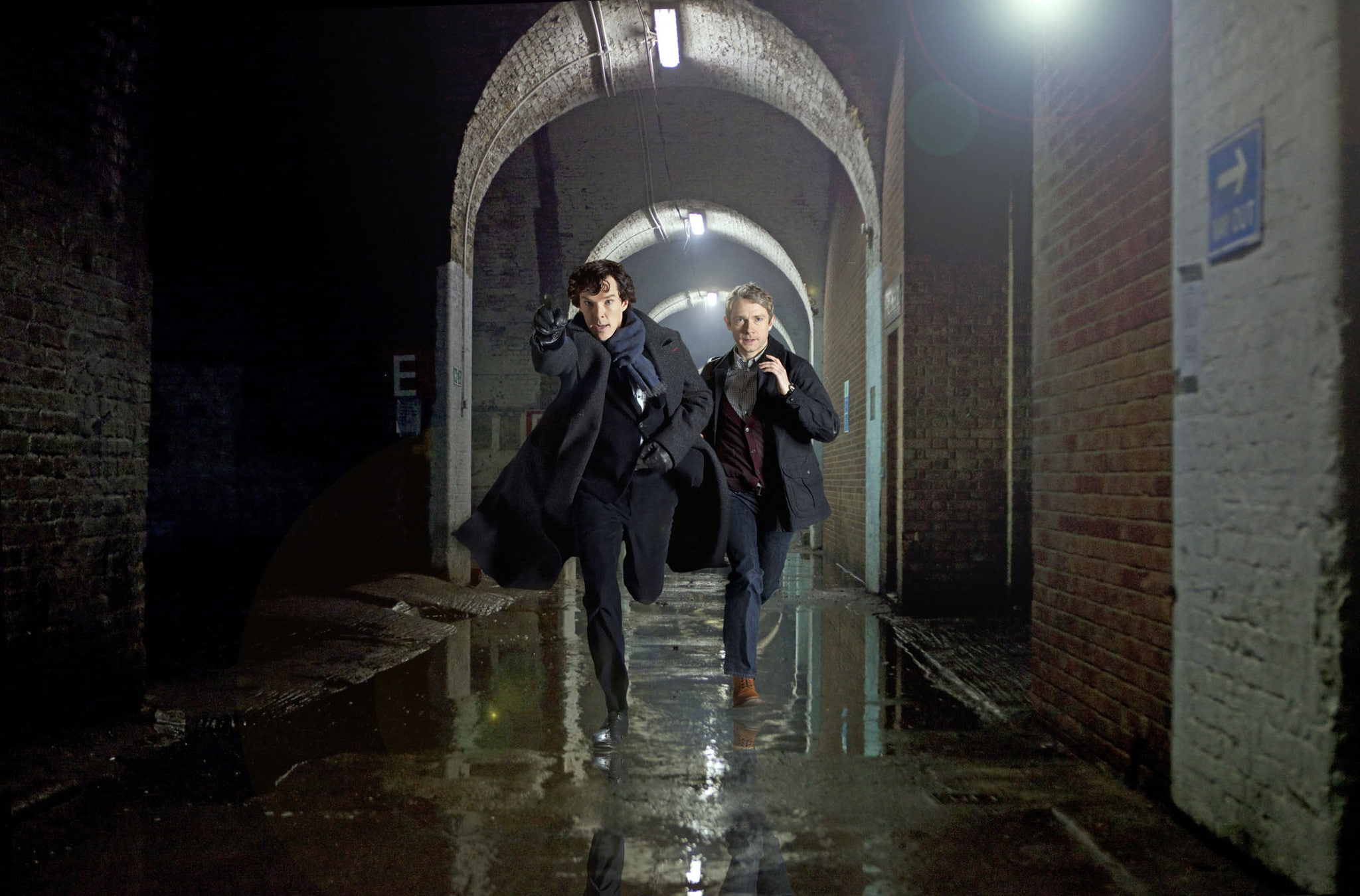Man, Sherlock, Actor, Sherlock Holmes, Martin man, Dr. Watson, 1080P, Benedict Cumberbatch, HD Wallpaper