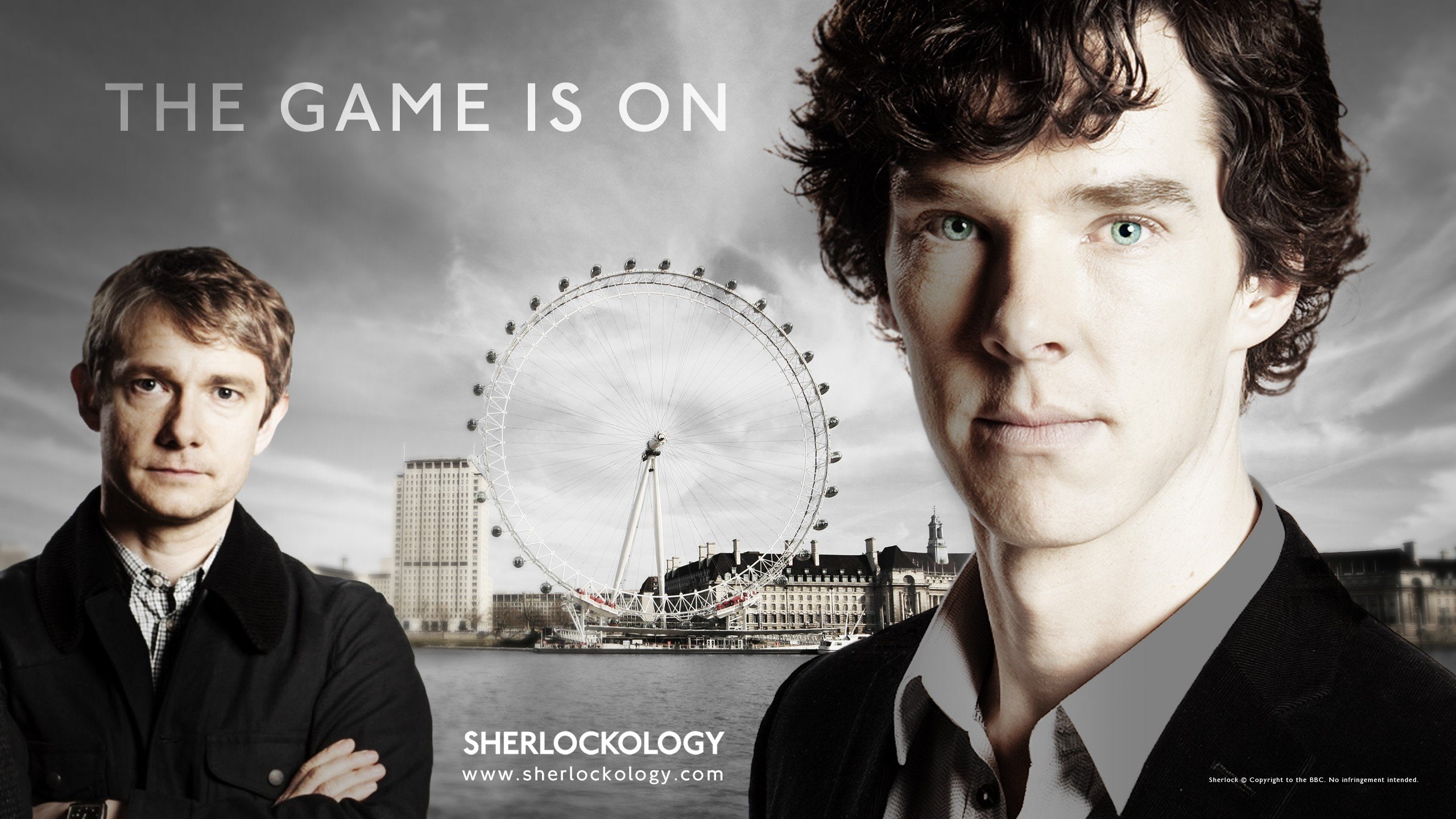 2K, holmes, martin, sherlock, bbc, freeman, series, benedict, cumberbatch, HD Wallpaper