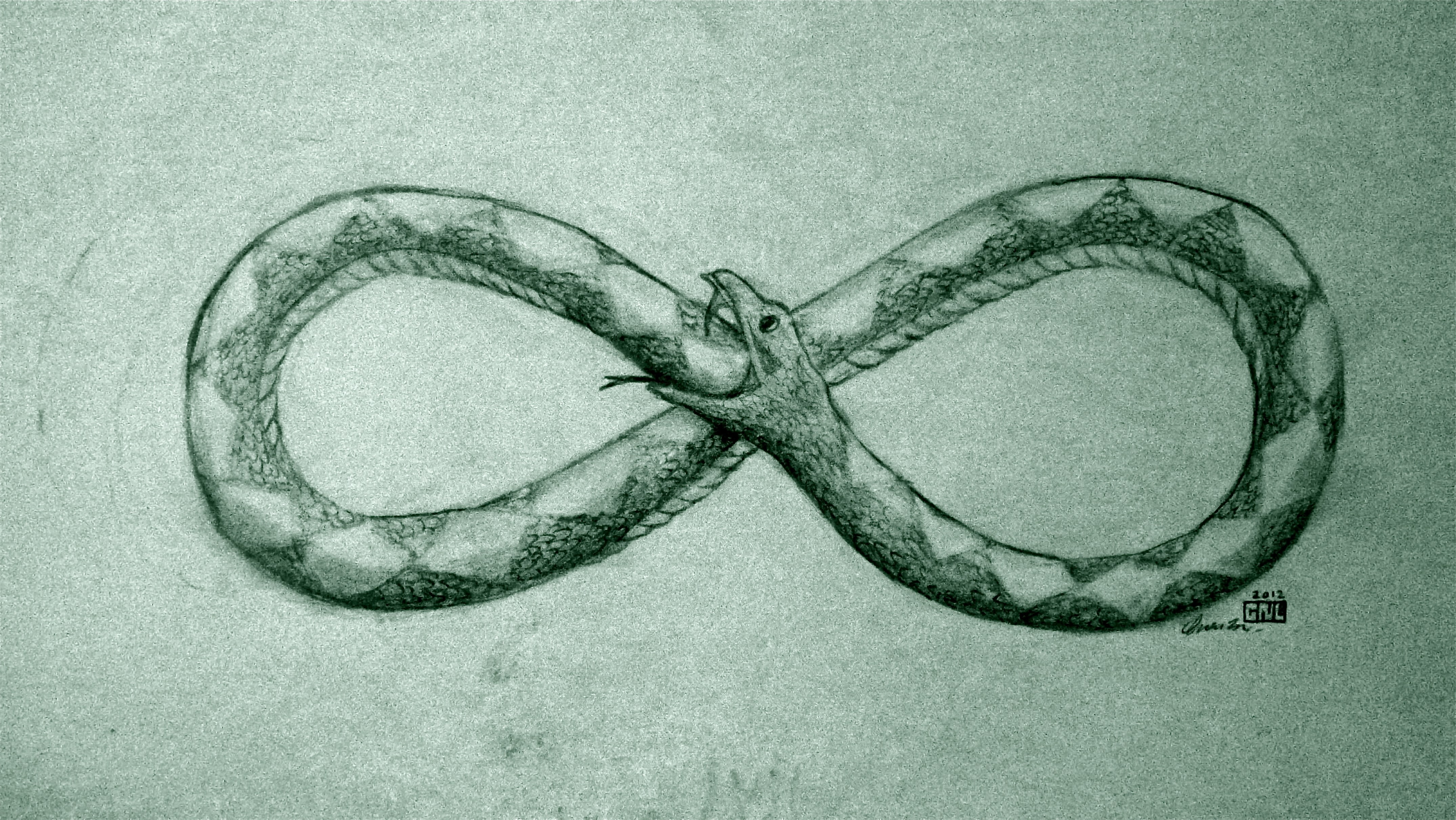 ouroboros, 4K, HD Wallpaper