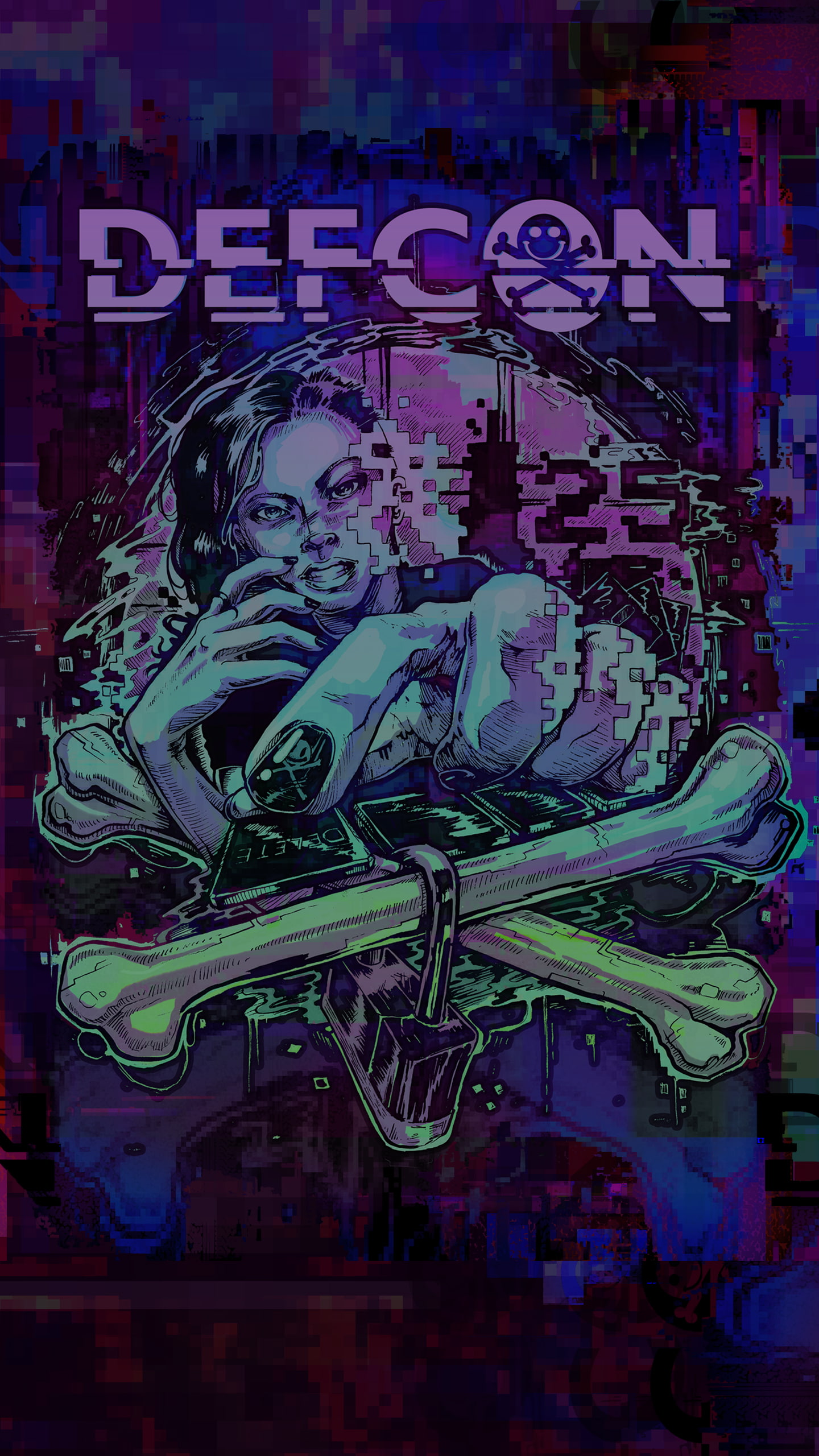 2K, hacking, DefCon, Phone HD Wallpaper