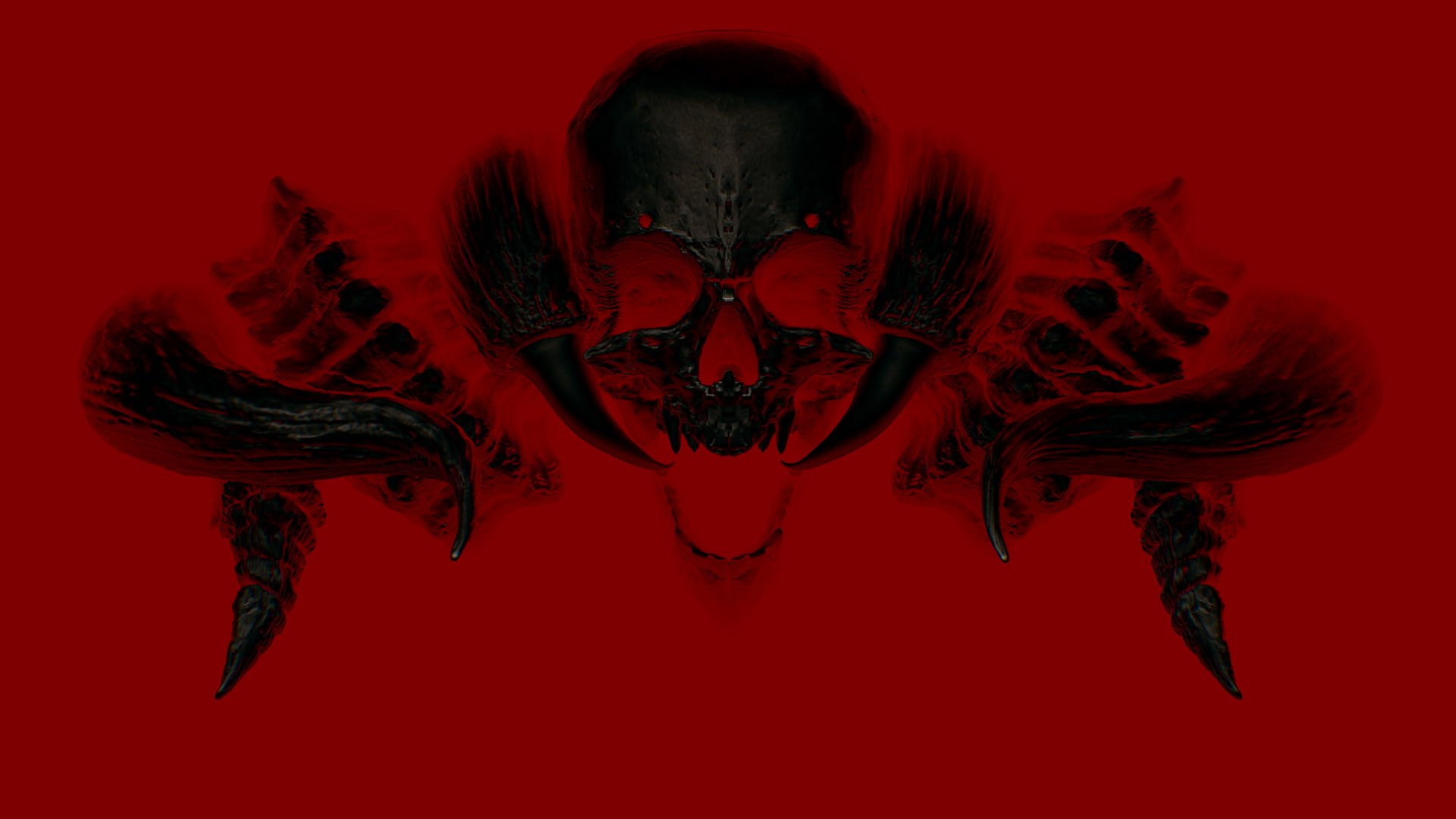 skull, video games, devil Daggers, 1080P, HD Wallpaper