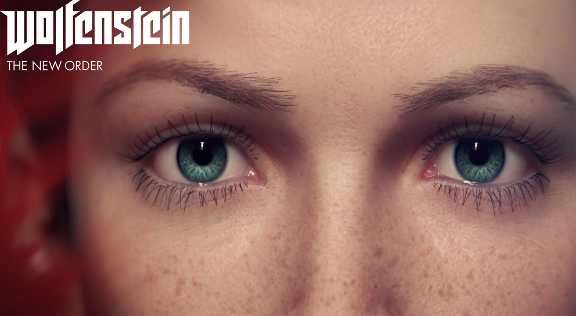 eyebrow, eyelash, 2014, one person, human face, iris - eye, eye, indoors, close-up, eyesight, young adult, portrait, Wolfenstein, eyeball, 1080P, HD Wallpaper