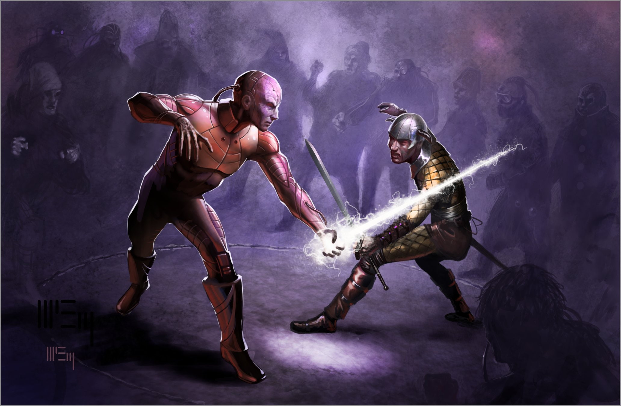 game, warrior, tides, numenera, 1080P, fantasy, robot, battle, torment, sci fi, cyborg, HD Wallpaper