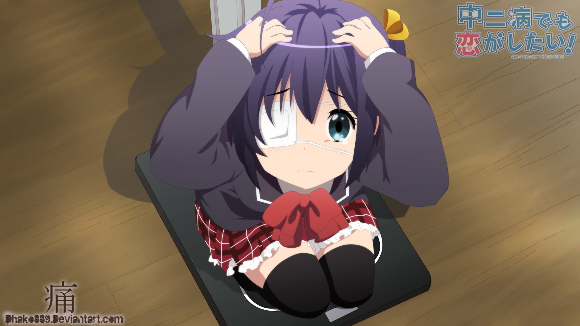 1080P, Love, Chunibyo and Other Delusions, Anime, Rikka Takanashi, HD Wallpaper