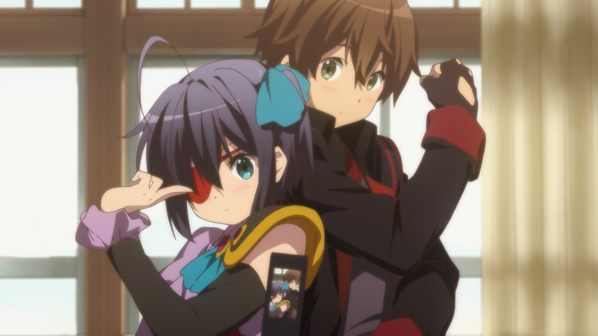 1080P, Chunibyo and Other Delusions, Yūta Togashi, Anime, Rikka Takanashi, Love, HD Wallpaper