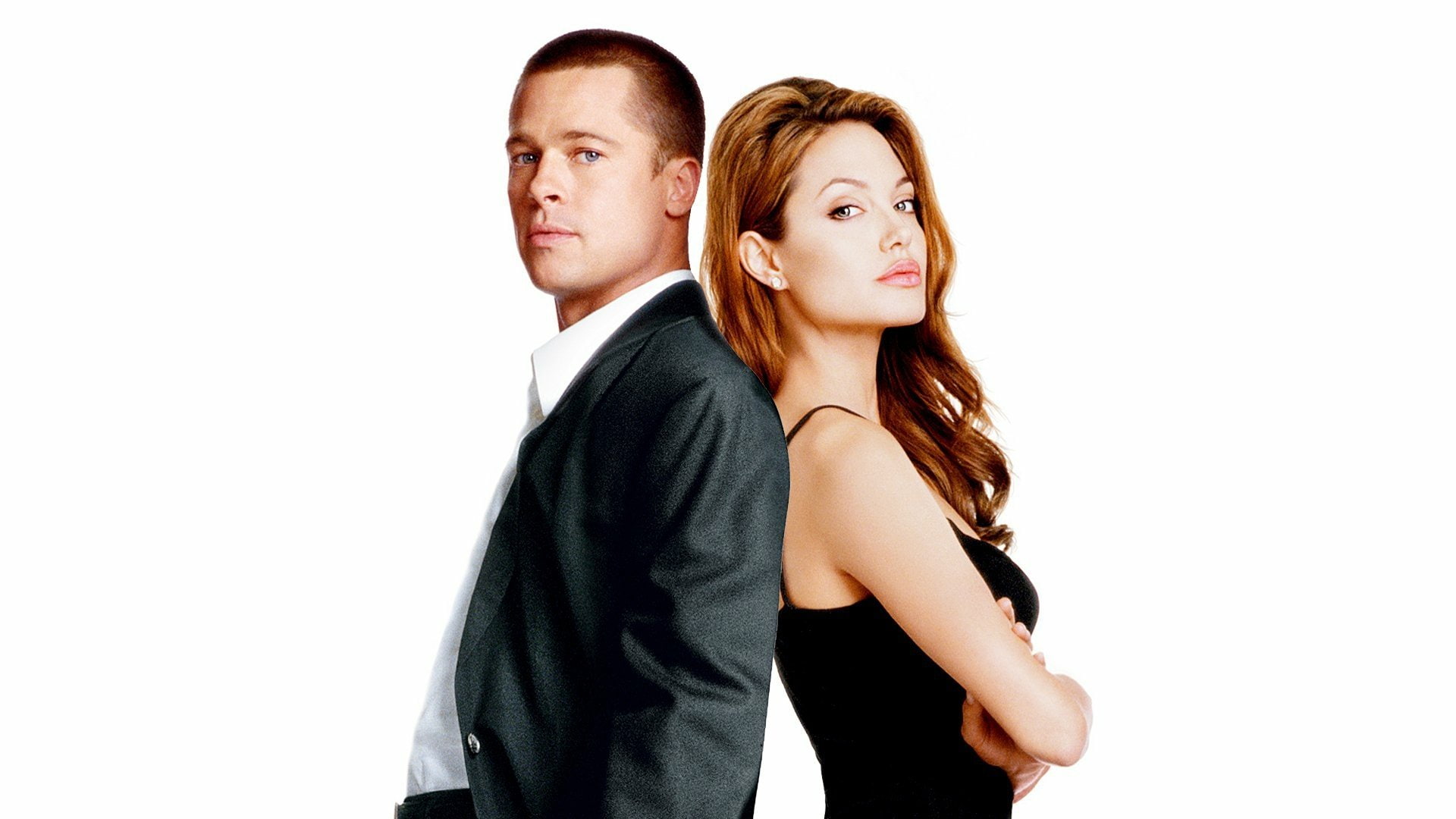 1080P, Brad Pitt, Angelina Jolie, Movie, Mr. and Mrs. Smith, HD Wallpaper