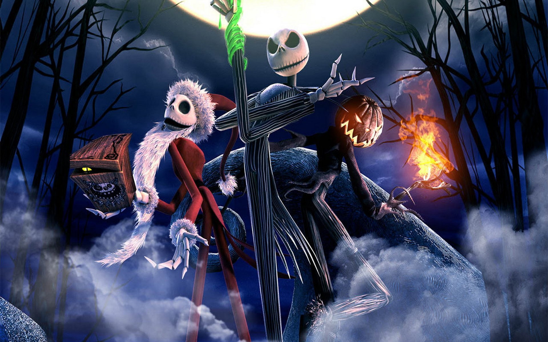 before, 1080P, nightmare, christmas, the, costums, all, jack, HD Wallpaper