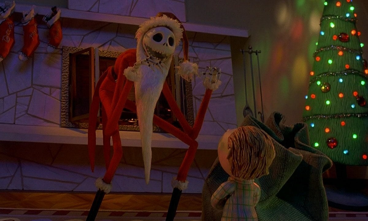 Movie, lifestyles, ghost, adult, art and craft, decoration, holiday, 480P, celebration, night, illuminated, The Nightmare Before Christmas, people, human representation, HD Wallpaper