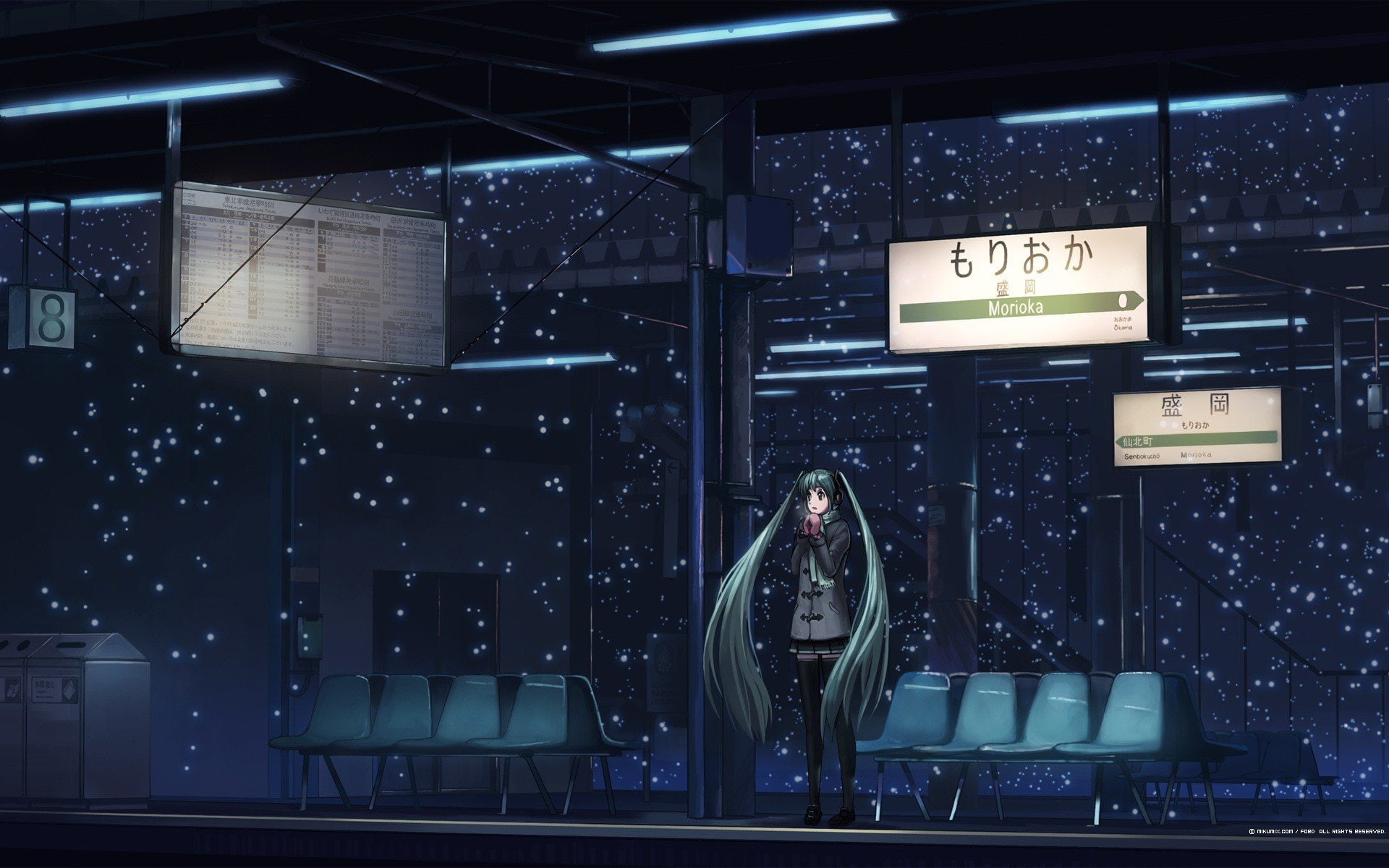 px, anime, art, catoon, hd, x, 1080P, 1920x1200 px, vocaloid, HD Wallpaper