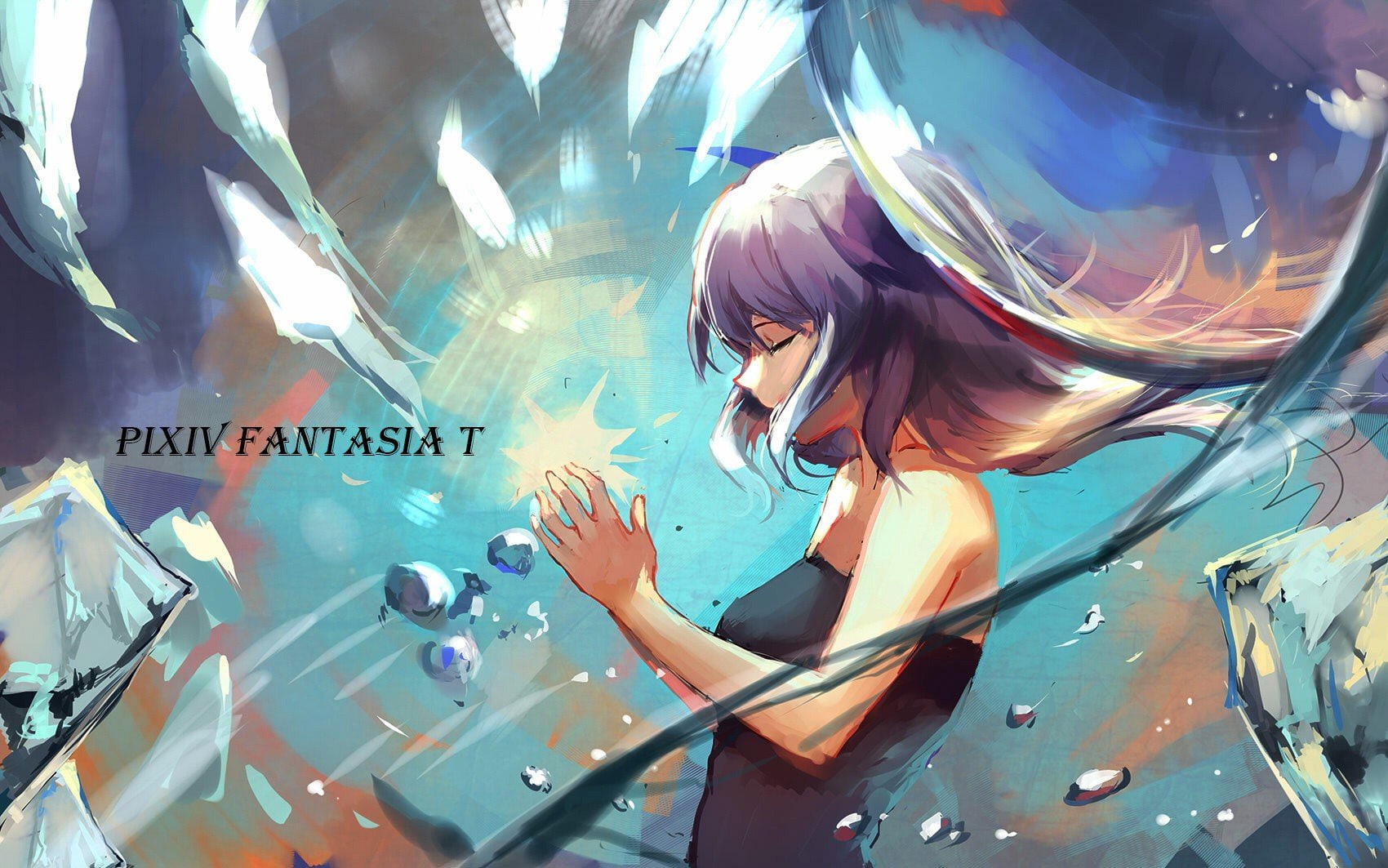 art, px, fantasia, anime, catoon, hd, 1700x1063 px, Pixiv Fantasia, pixiv, 720P, x, HD Wallpaper