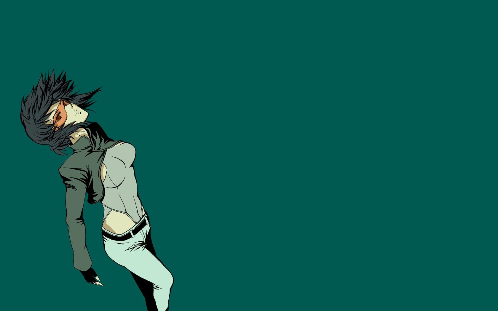art, hd, x, anime, hot, kusanagi, Motoko Kusanagi, girls, motoko, 720P, glasses, shell, ghost, HD Wallpaper