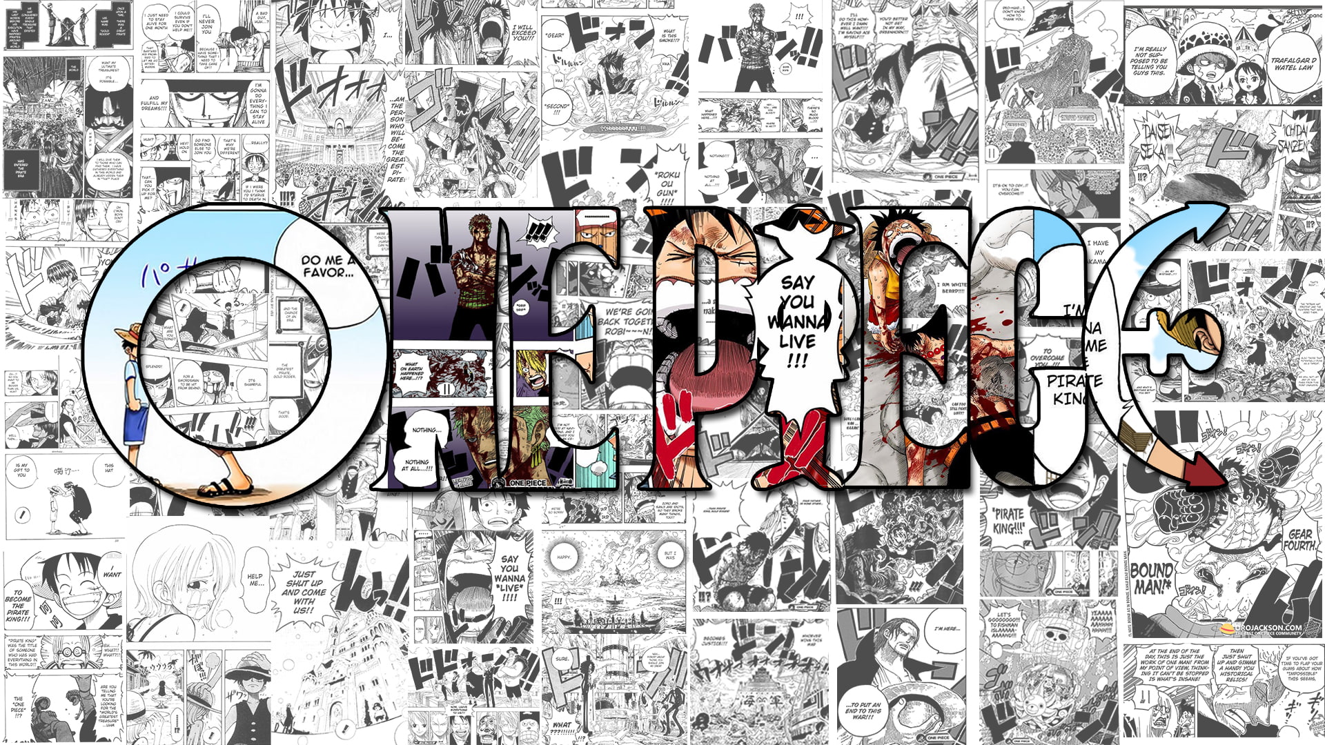1080P, anime, manga, One Piece, HD Wallpaper