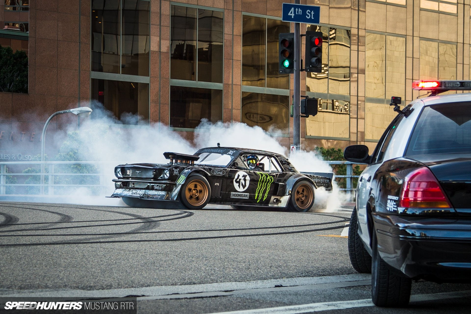 drift, racing, monster, hoonicorn, 1080P, race, mustang, hot, rod, rtr, rods, ford, HD Wallpaper