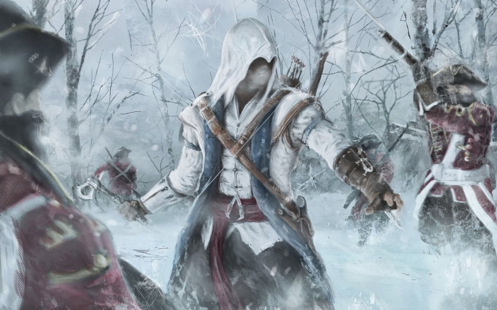 Assassins Creed, 720P, video games, Assassins Creed III, HD Wallpaper