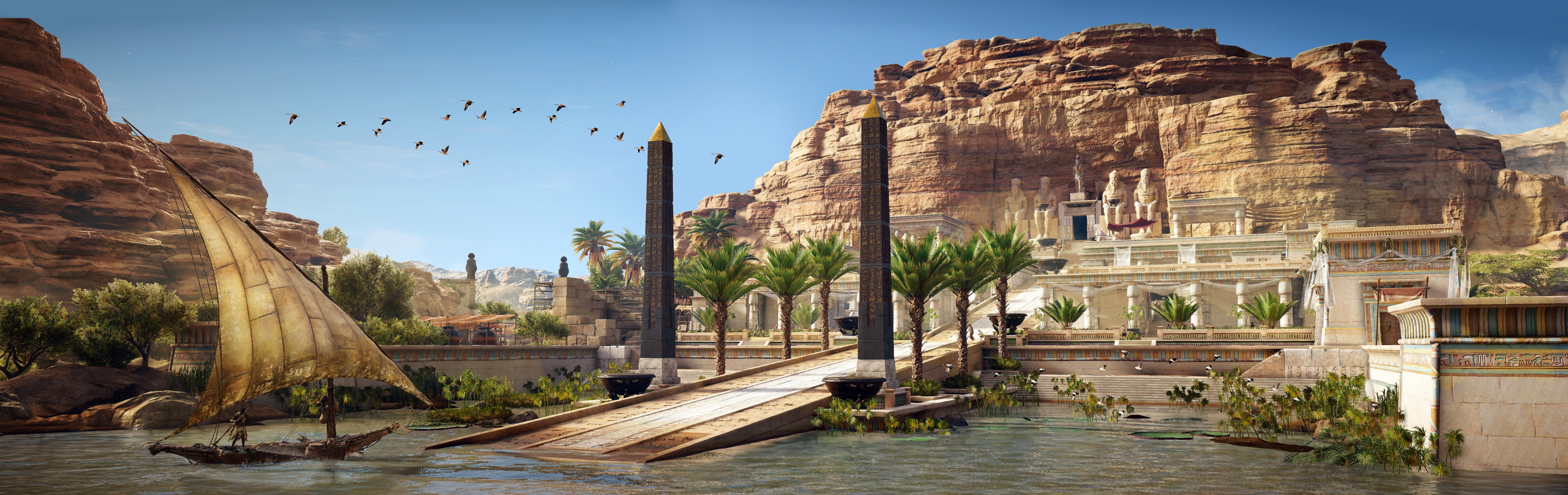 game, assassin, fantasy, 1asco, 5K, videogame, action, fighting, video, adventure, assassins, stealth, creed, origins, warrior, HD Wallpaper