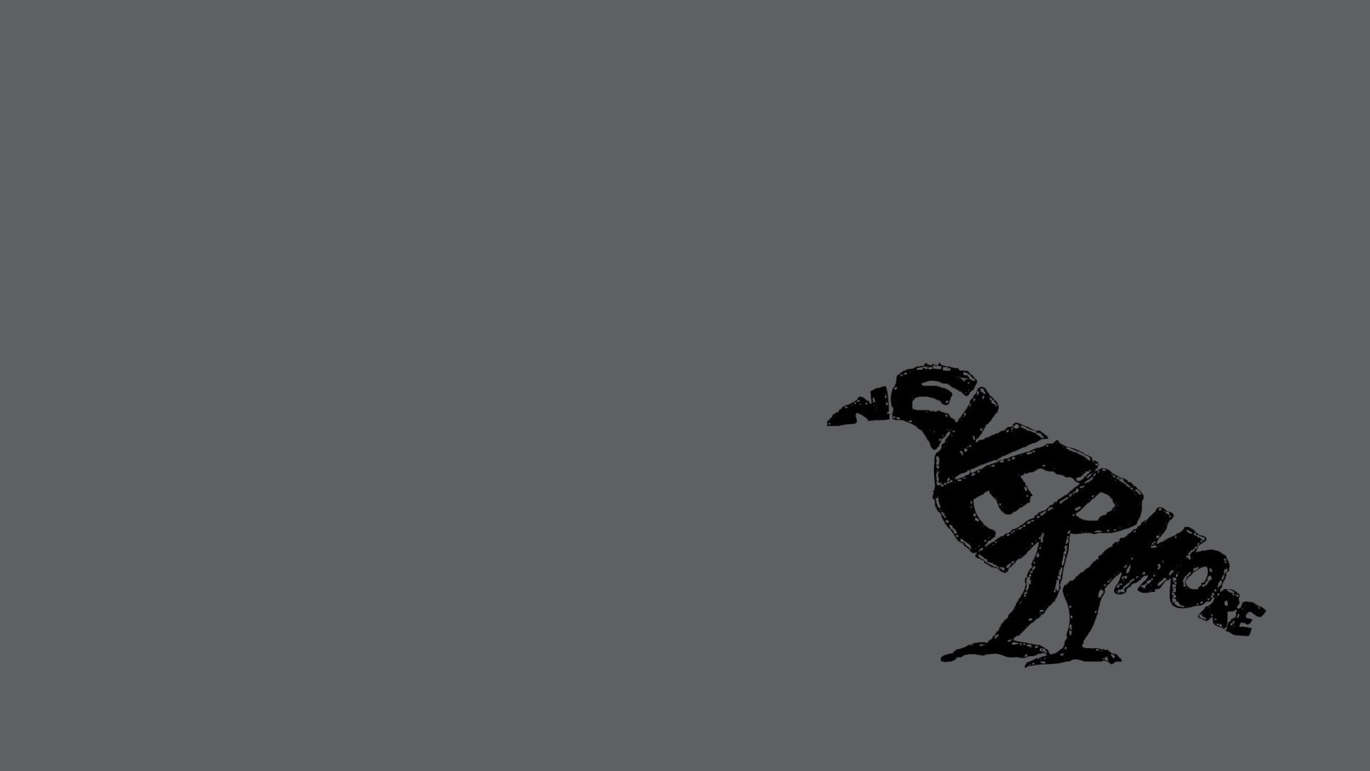 Bird, Edgar Allan Poe, Dark, 1080P, Animal, Black, HD Wallpaper