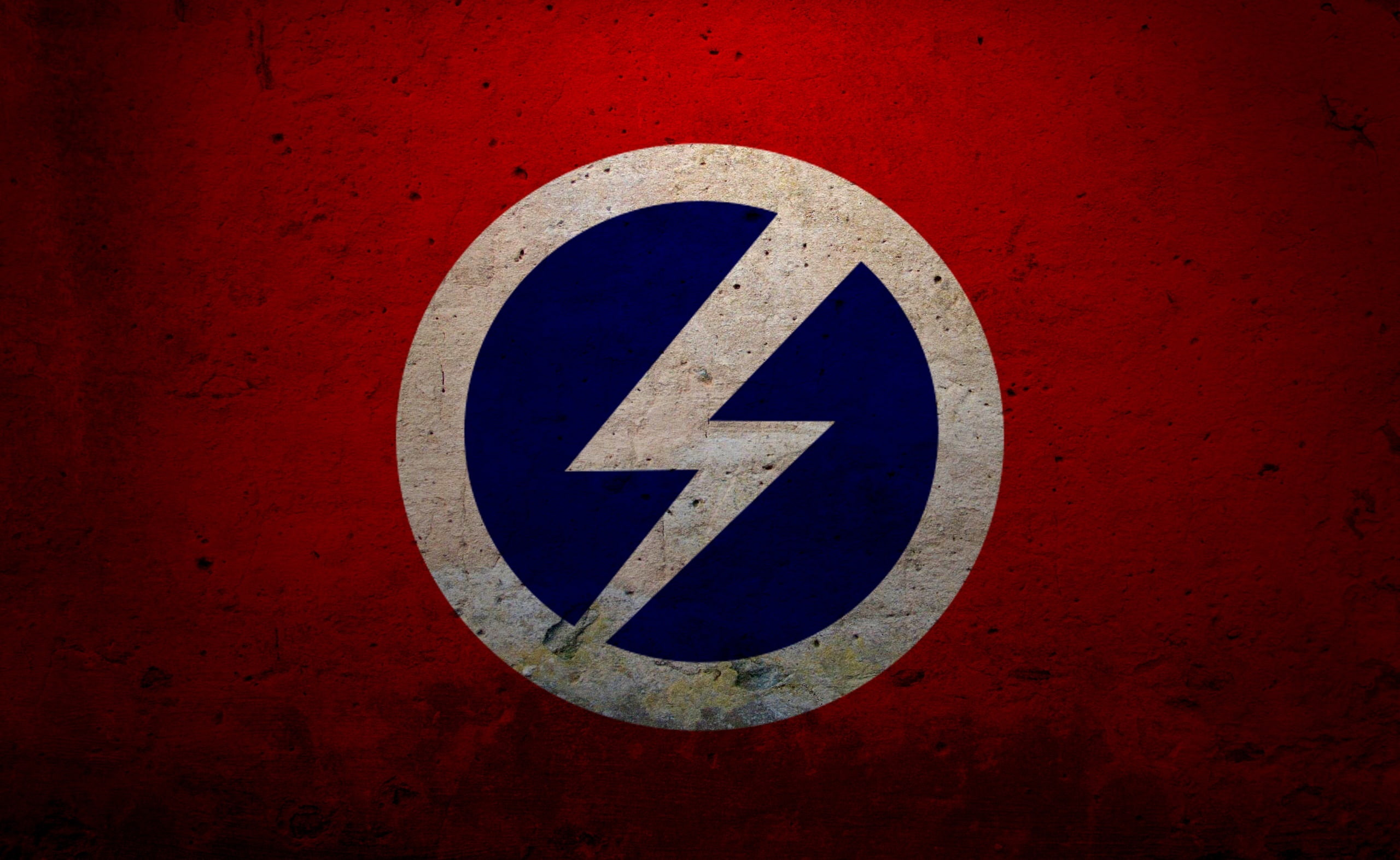 Artistic, Flag, white, guidance, white color, no people, road, close-up, metal, information, wall - building feature, circle, British, communication, Fascists, HD Wallpaper