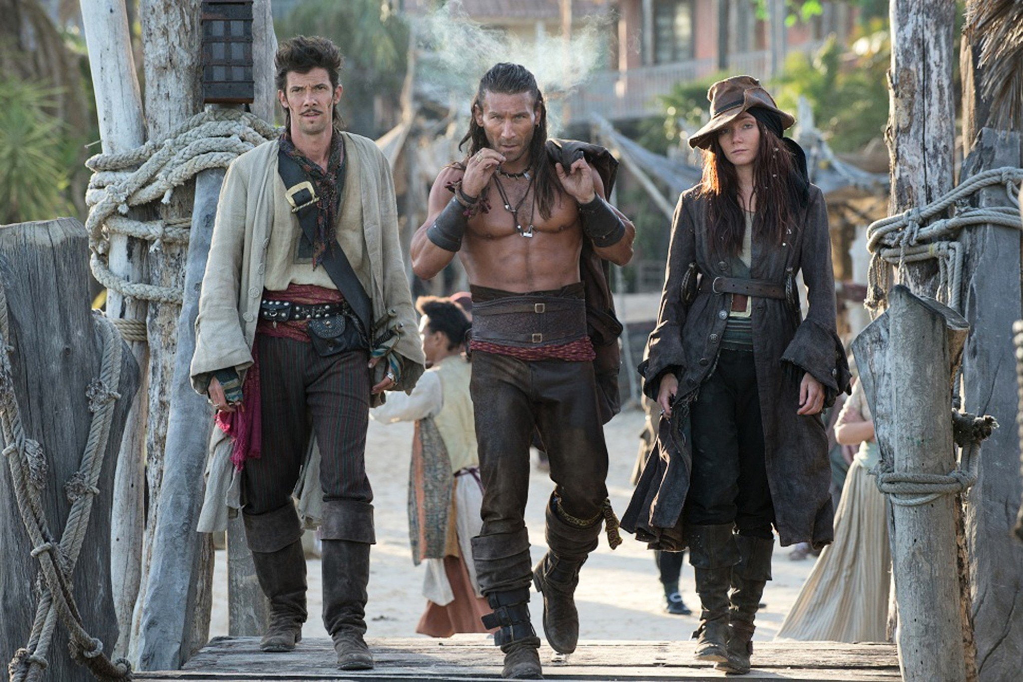adventure, black, pirates, pirate, fantasy, starz, series, sails, 1080P, drama, television, HD Wallpaper