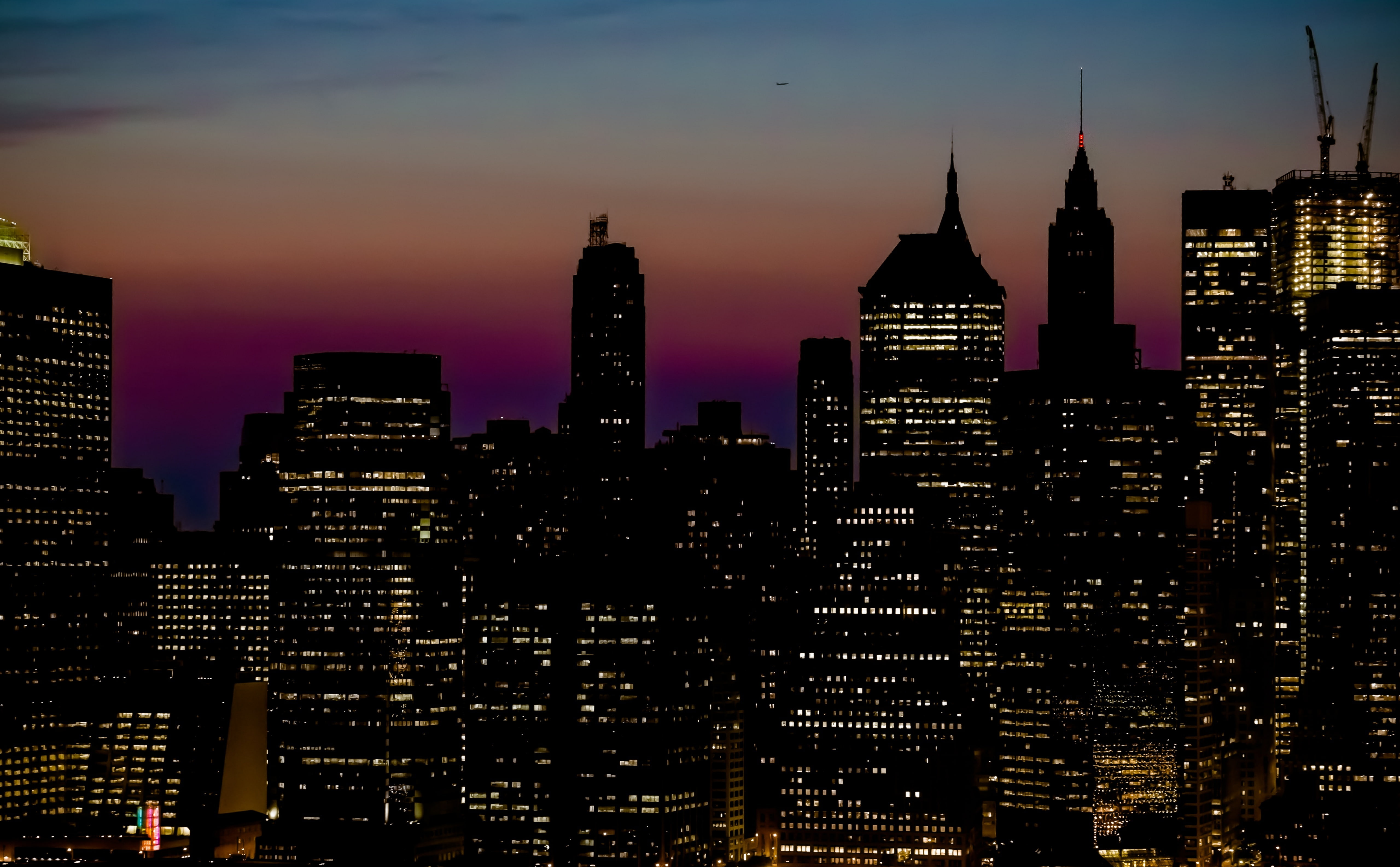 york, ny, spire, landscape, new, building, downtown district, Dark, New York, City, urban skyline, modern, painting, nature, newyork, building exterior, HD Wallpaper