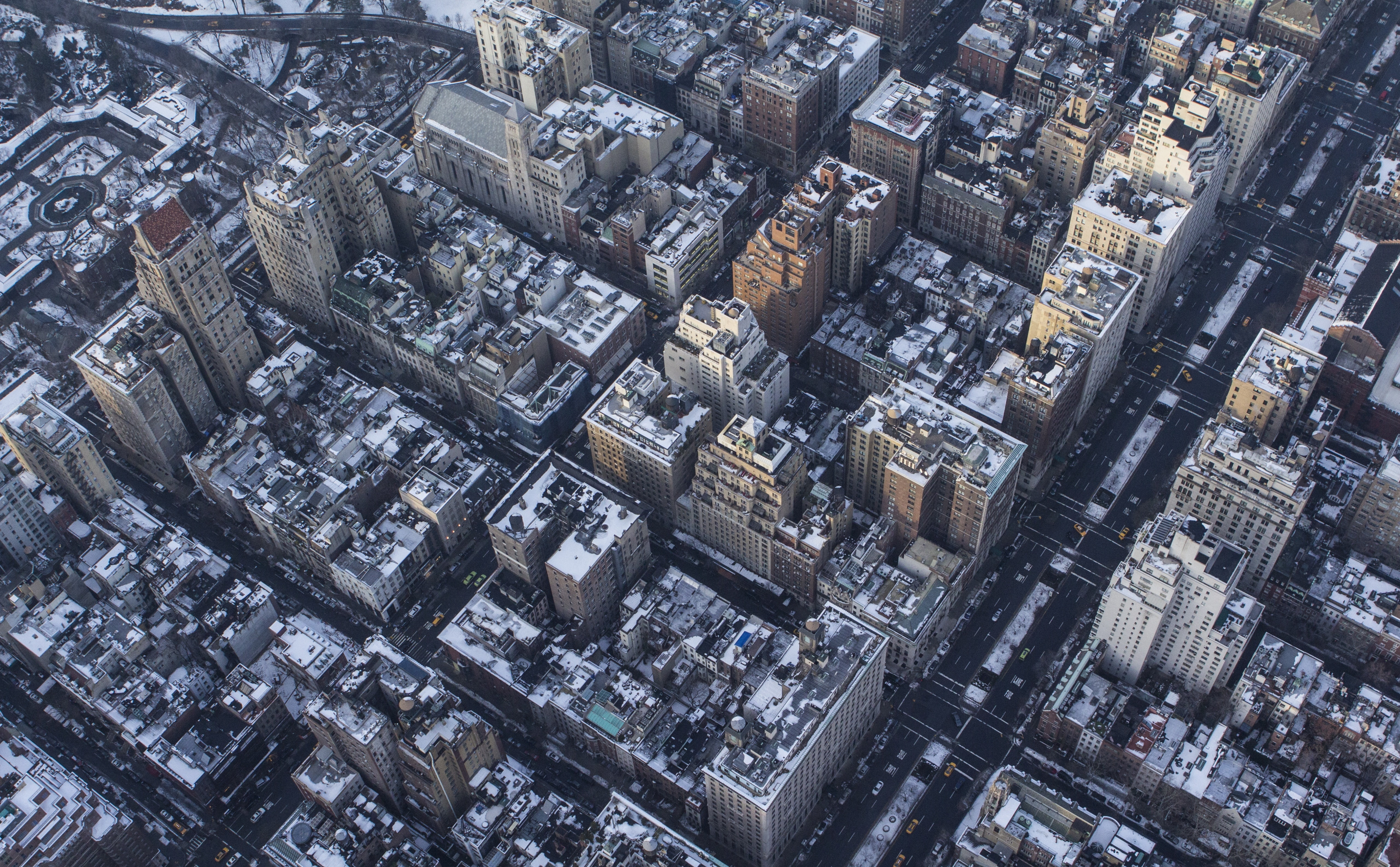 centralpark, hudsonriver, newyorkcity, high angle view, 5K, aerial view, architecture, no people, backgrounds, building exterior, day, full frame, office, HD Wallpaper