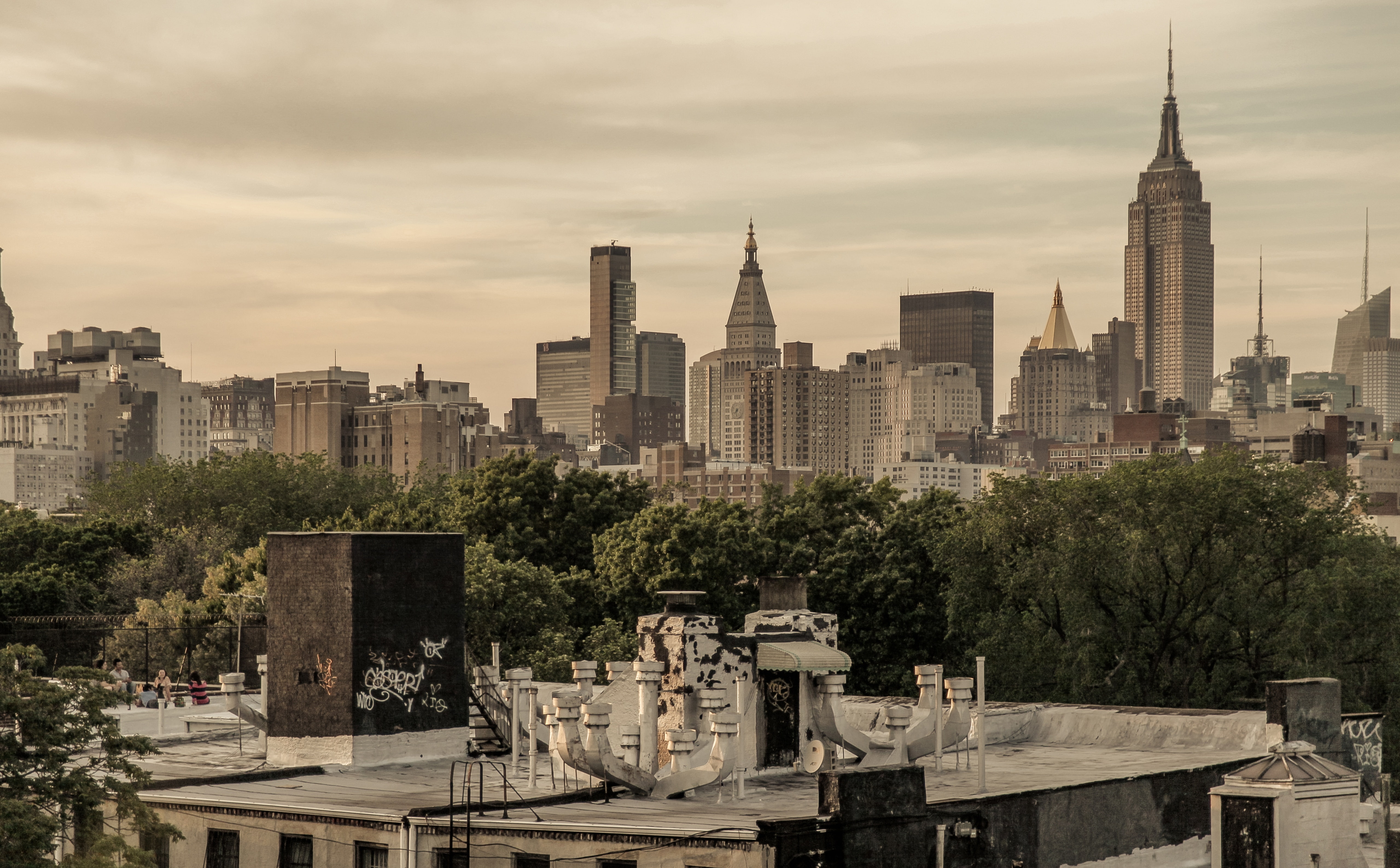 Village, Coast, cloud - sky, littlegermany, cityscape, spire, eastvillage, eastcoast, buildings, City, architecture, outdoors, tower, empirestatebuilding, HD Wallpaper
