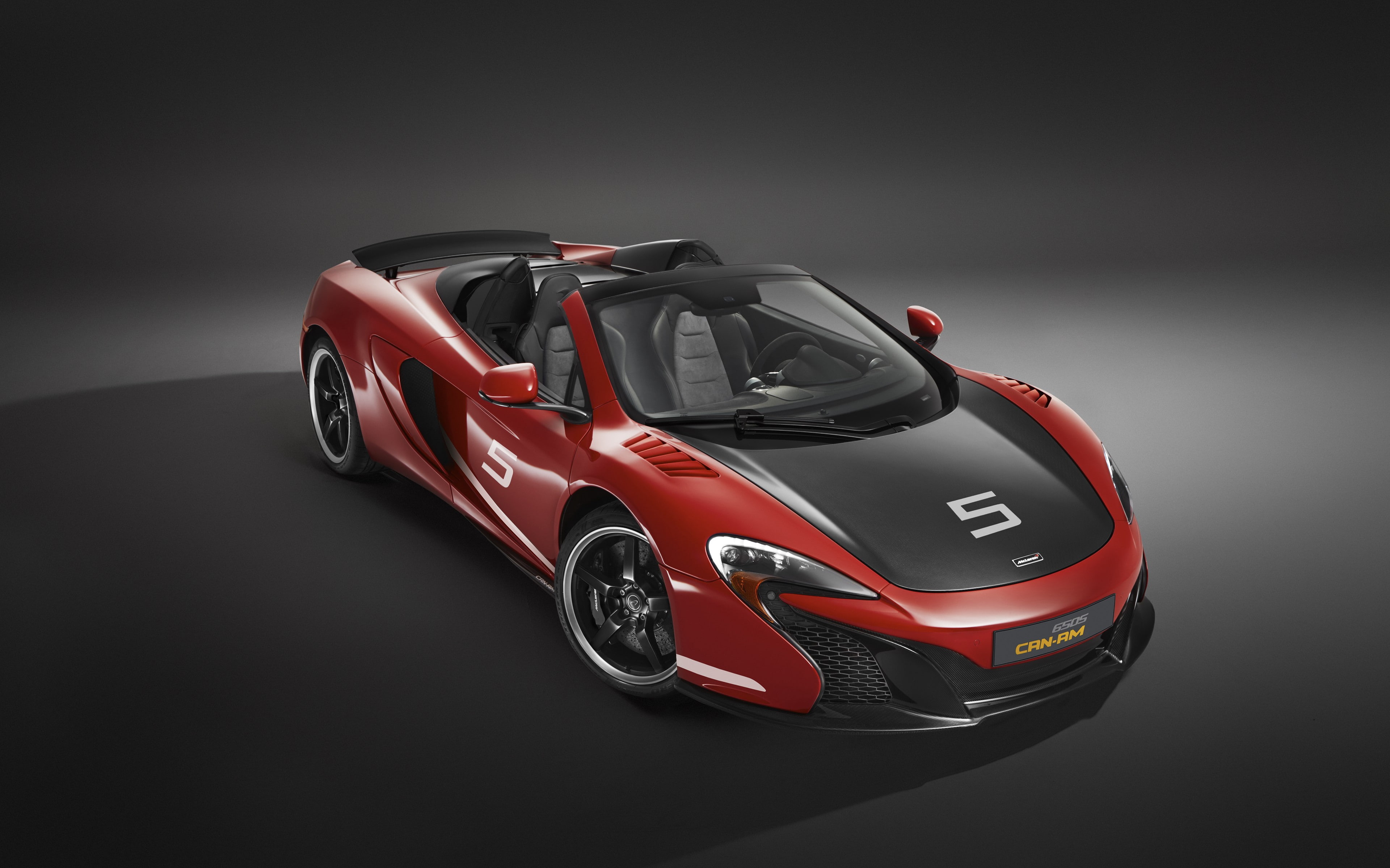 high angle view, no people, red, indoors, Convertible, black background, simple background, toy car, sport, transportation, speed, McLaren 650S, racecar, HD Wallpaper