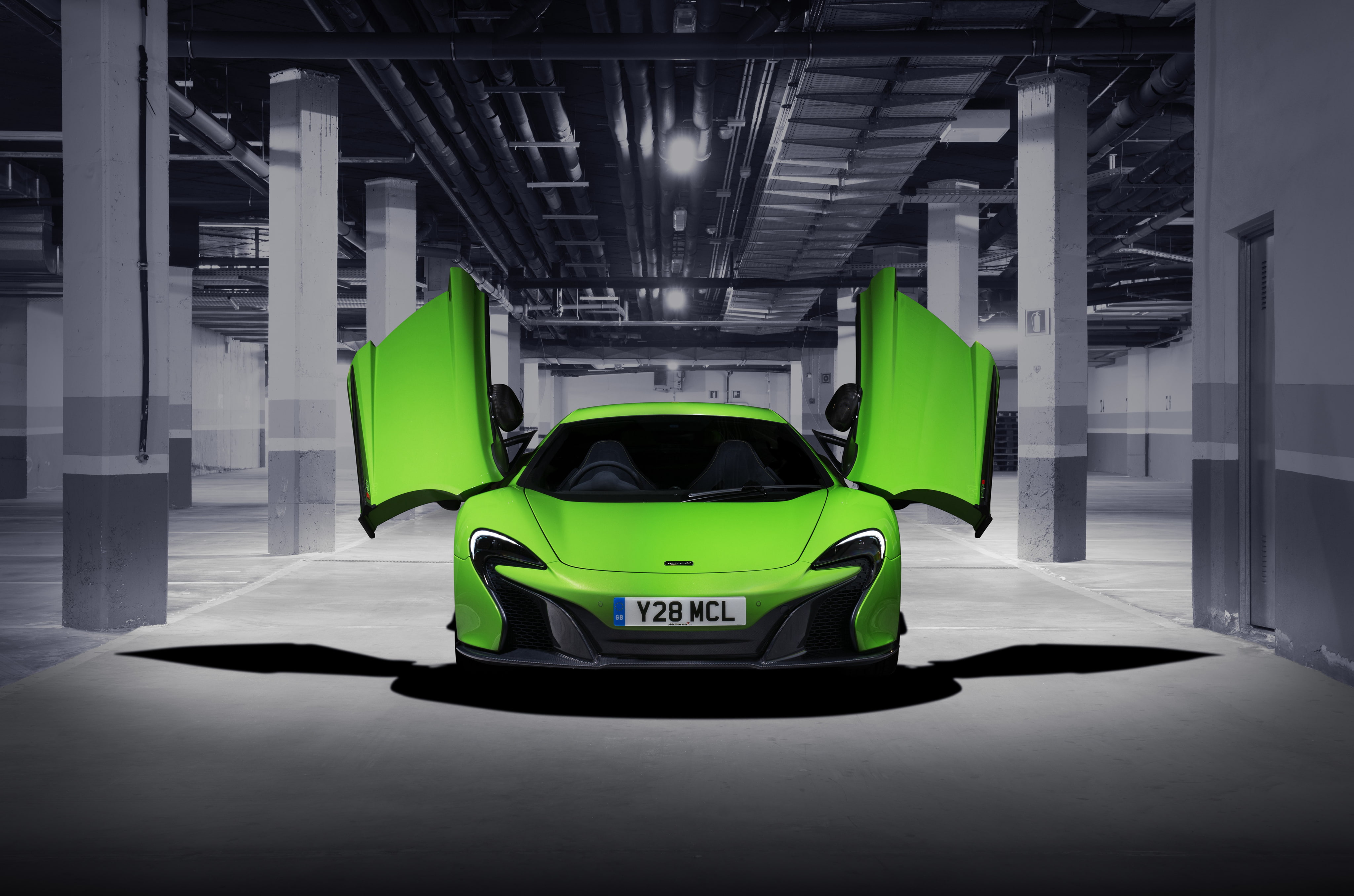Mantis Green, 4K, McLaren 650S, 4K, HD Wallpaper
