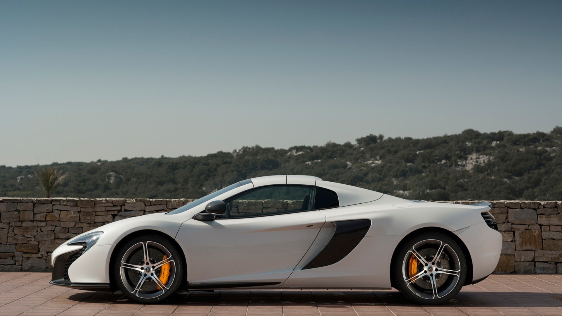 McLaren, White Car, 1080P, Car, Vehicle, McLaren 650S Spider, McLaren 650S, Supercar, HD Wallpaper
