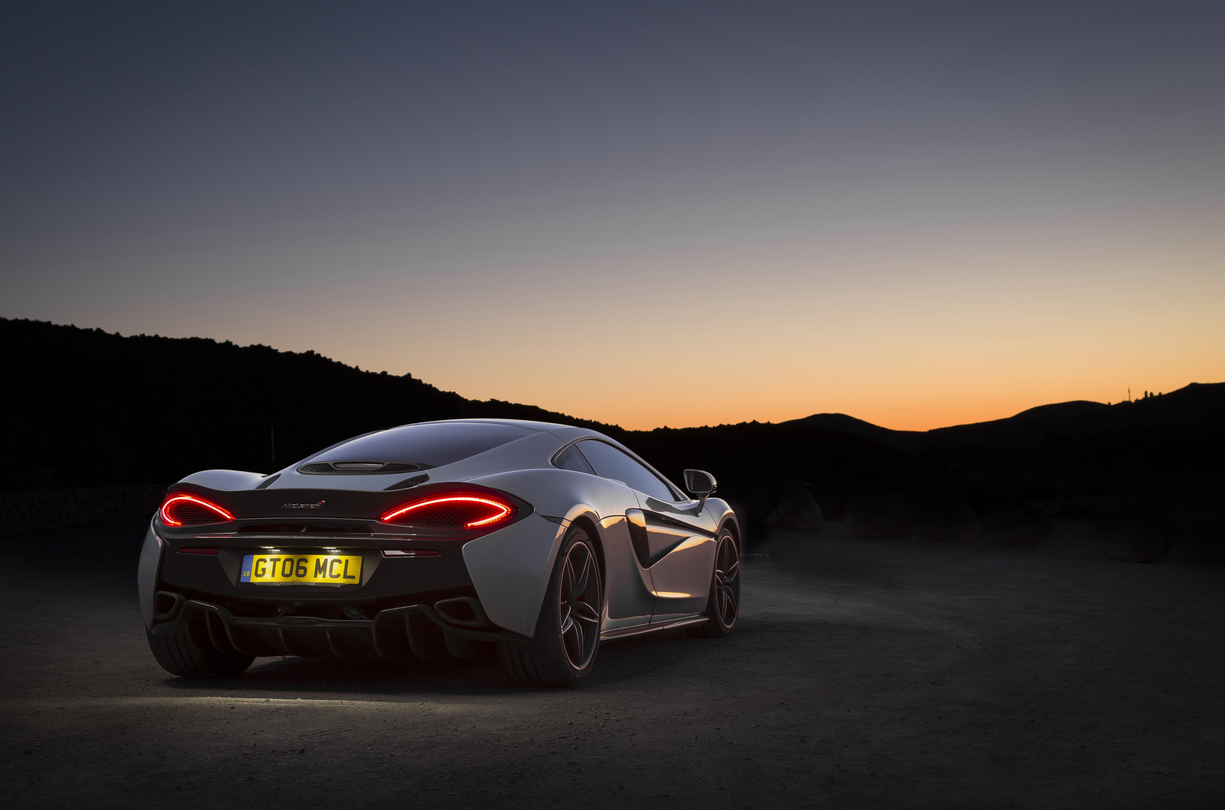 wheel, concept Car, supercar, mode of Transport, reflection, luxury, outdoors, competition, mountain, s, copy space, driving, black Color, gray, red, motor racing track, HD Wallpaper