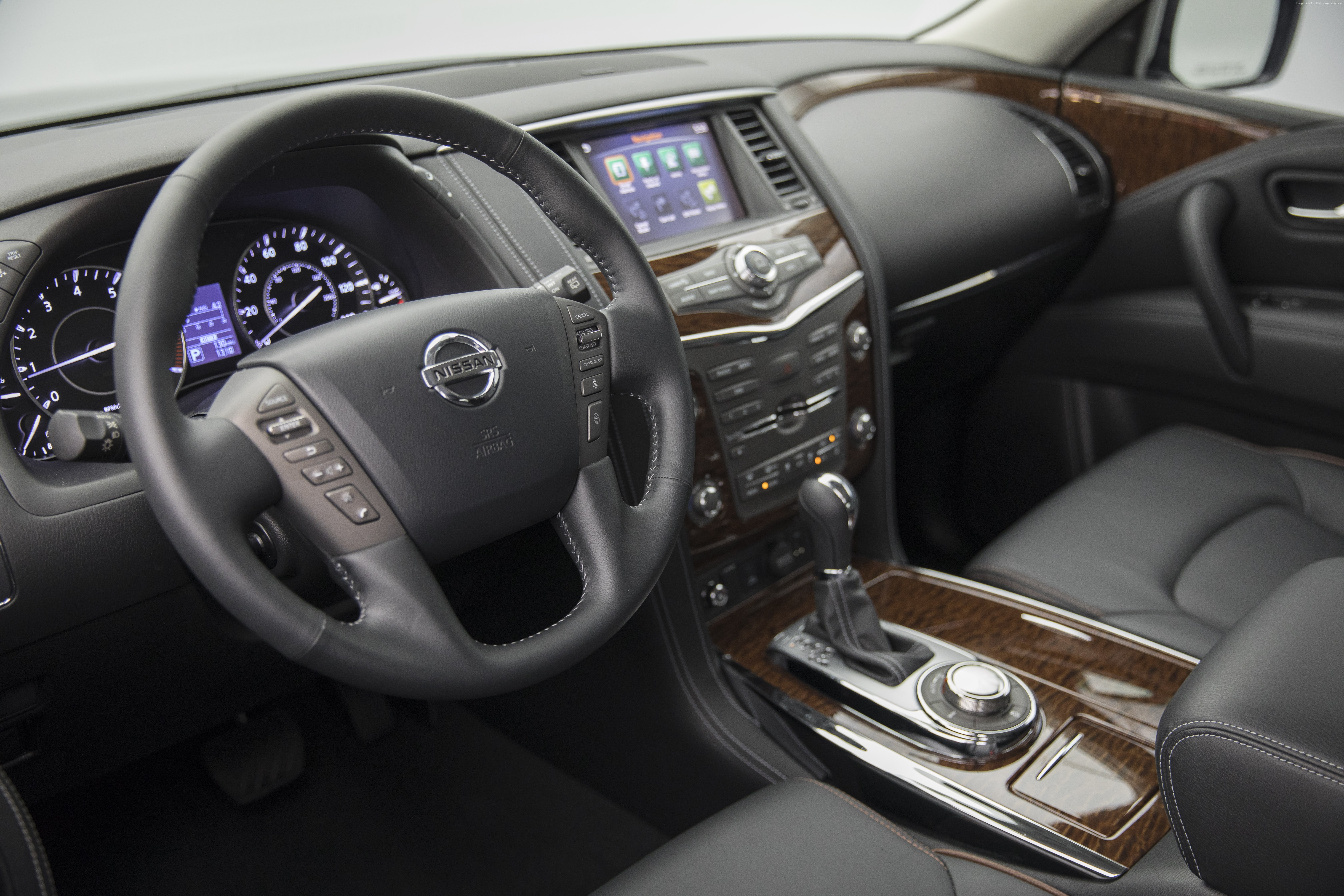 SUV, 2018 Cars, 4K, 6K, Nissan Armada Platinum, 5K, HD Wallpaper