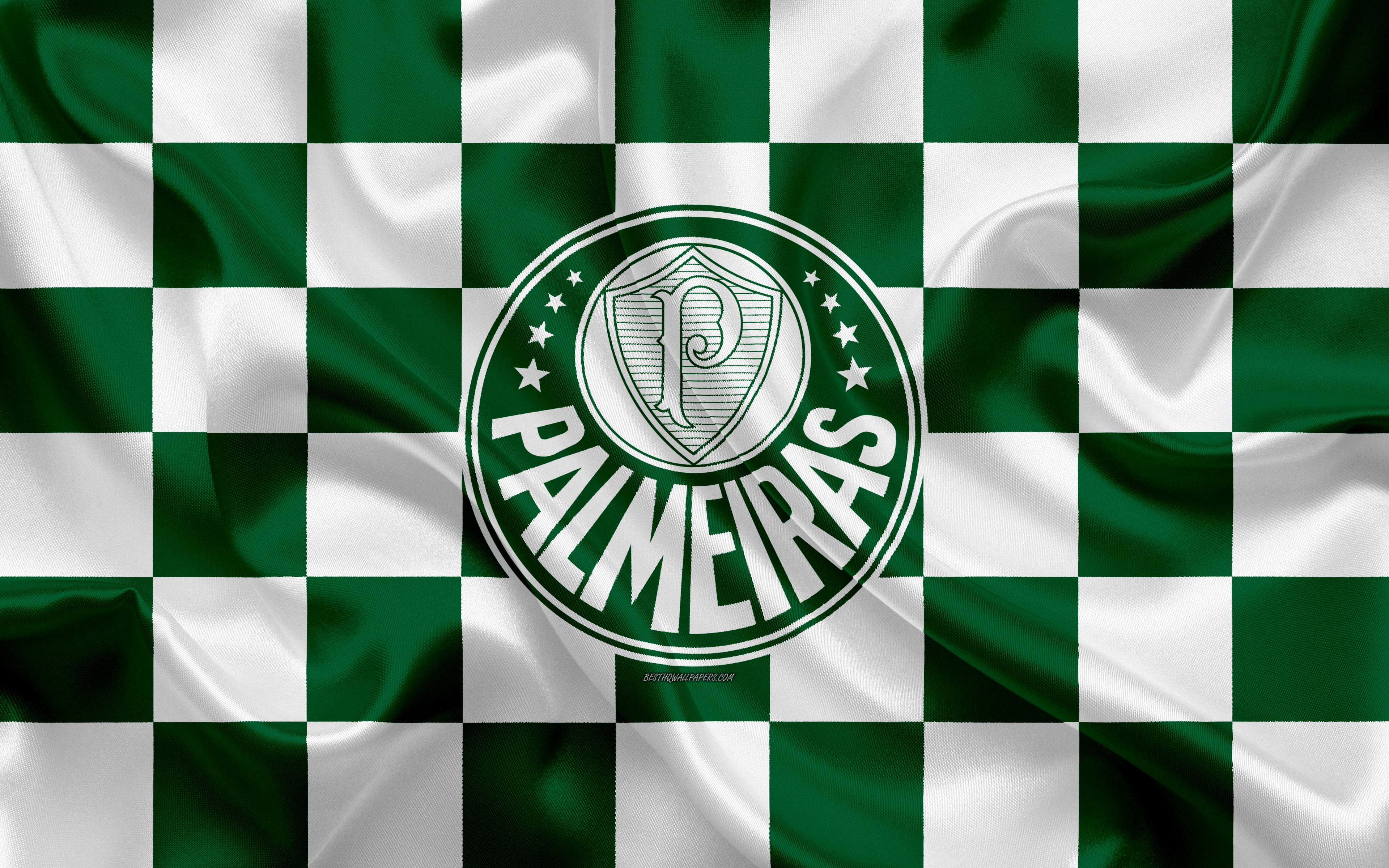 Soccer, Logo, Sociedade Esportiva Palmeiras, 4K, HD Wallpaper