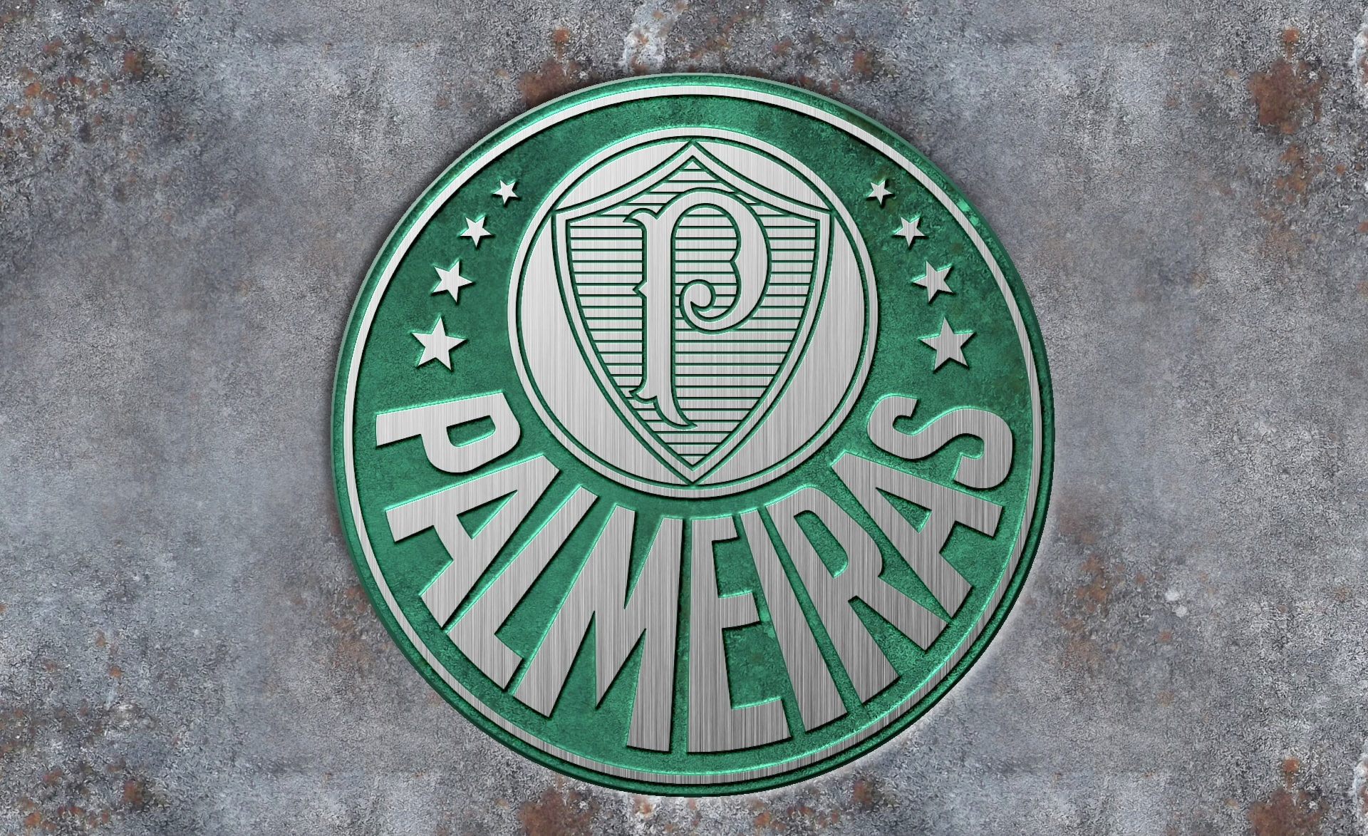 metal, Sports, 1080P, papel de parede, futebol, sep, soccer, Football, palmeiras, HD Wallpaper