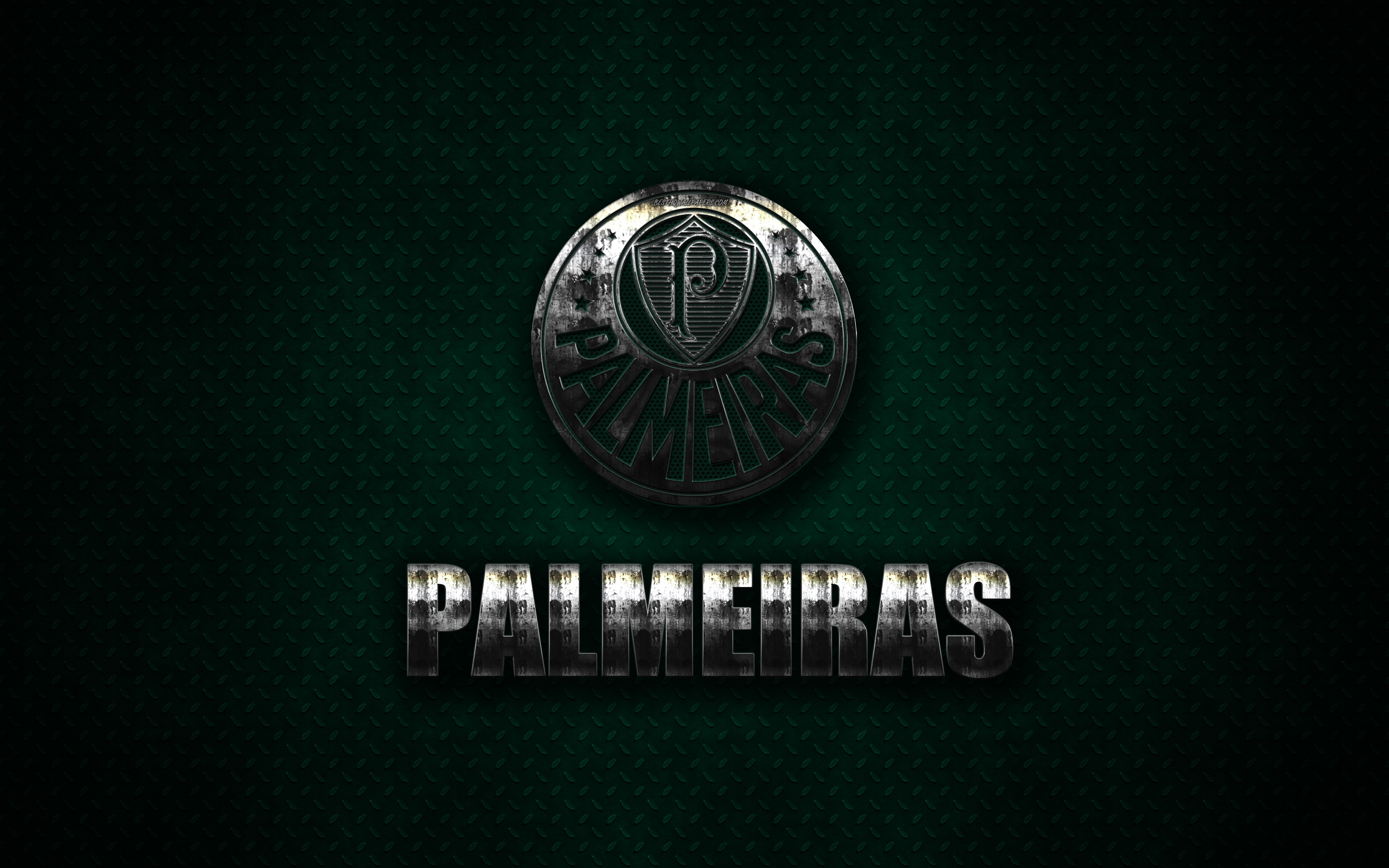 Logo, Soccer, 4K, Sociedade Esportiva Palmeiras, HD Wallpaper