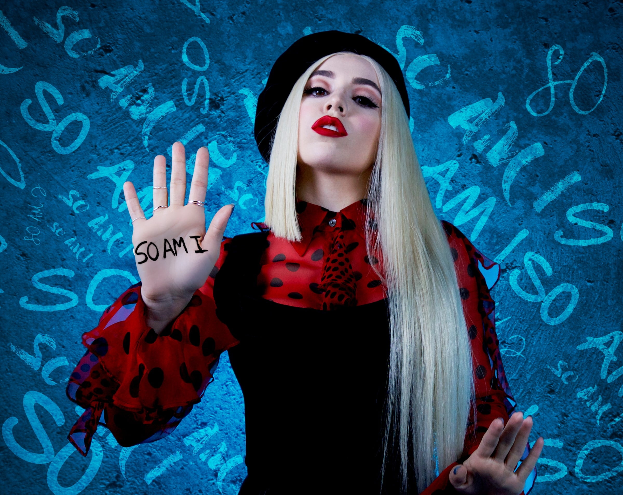 Lipstick, 1080P, Ava Max, Woman, American, Singer, Singers, Blonde, HD Wallpaper