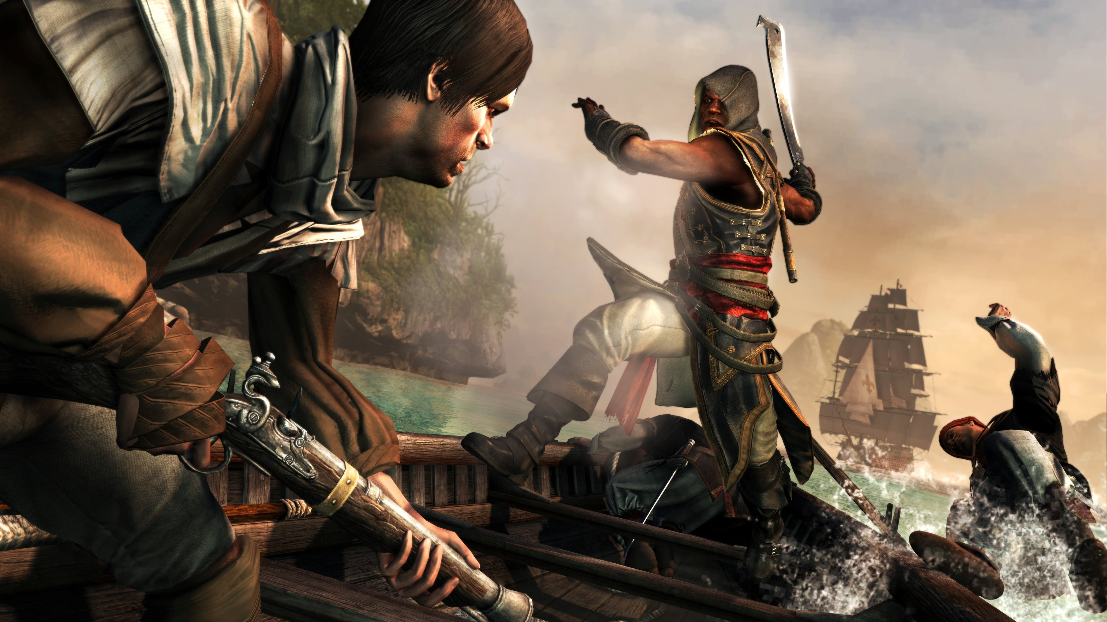 4K, assassins creed iv black flag, HD Wallpaper