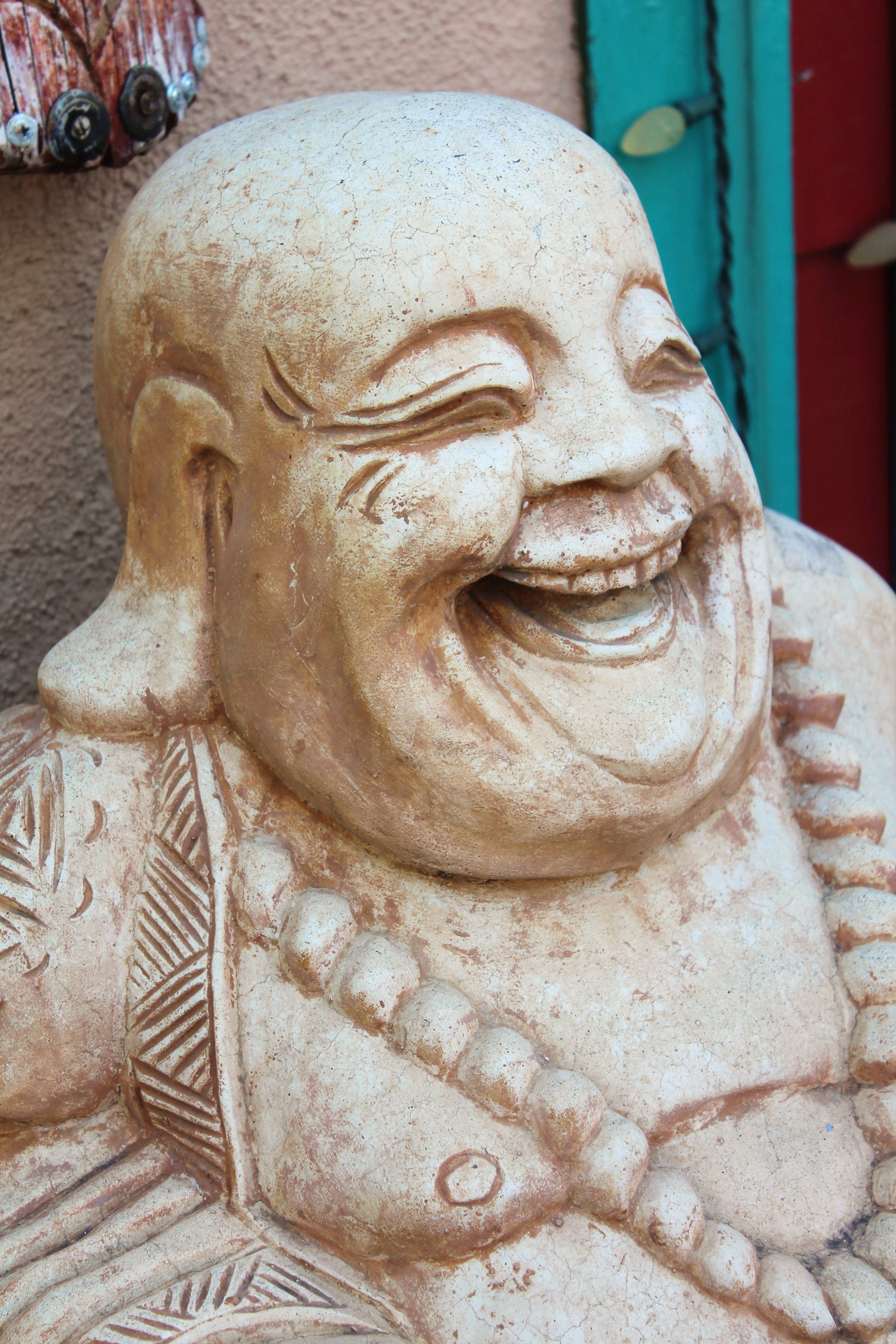 eastern, focus on foreground, happy, face, religion, ascended master, bas relief, creativity, male likeness, human representation, art and craft, no people, Phone HD Wallpaper