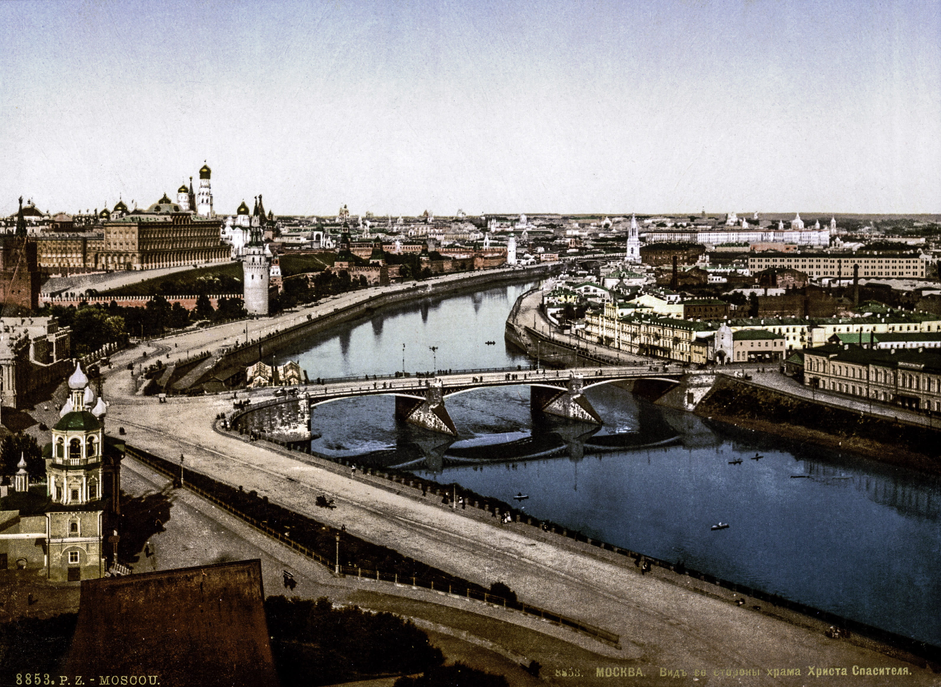 urban Scene, paris - France, old, day, architecture, moscow, arch, building exterior, Moskva, 2K, cityscape, river, famous Place, seine River, history, HD Wallpaper