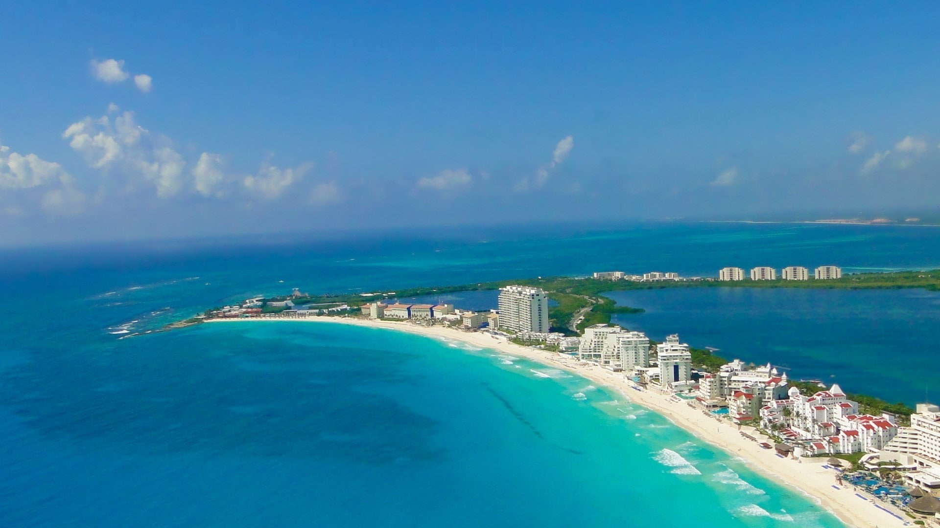 scenics - nature, built structure, beach, building exterior, waterfront, architecture, land, luxury, swimming pool, water, nature, turquoise colored, sea, HD Wallpaper